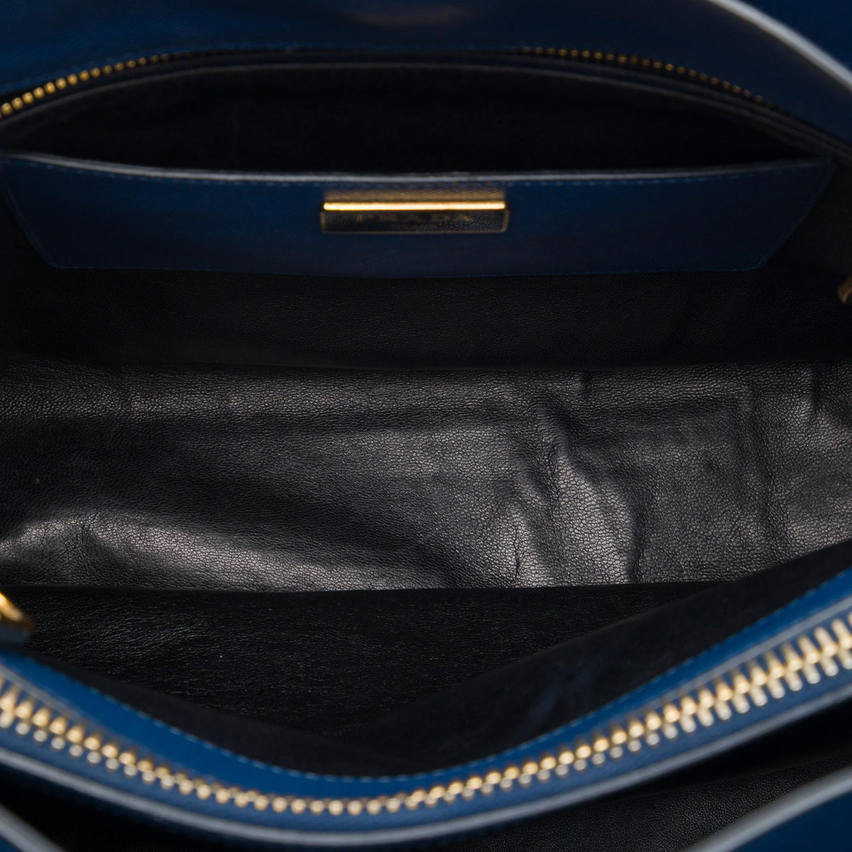 Prada Saffiano Soft Triple Pocket Tote