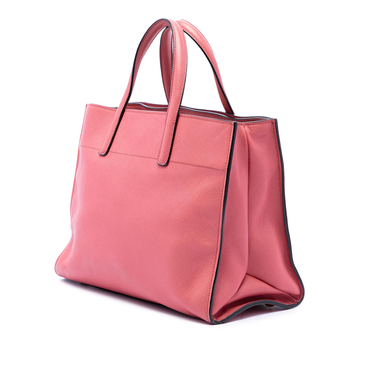 Prada Saffiano Soft Triple Pocket Tote