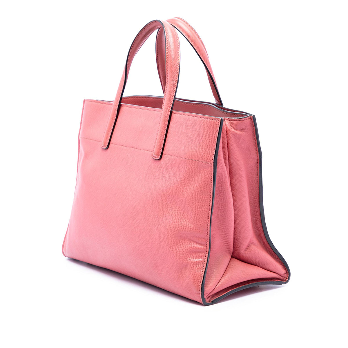 Prada Saffiano Soft Triple Pocket Tote