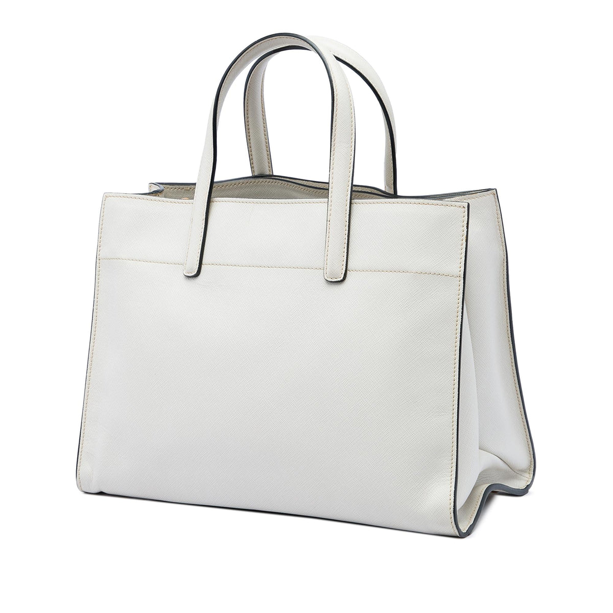 Prada Saffiano Soft Triple Pocket Tote