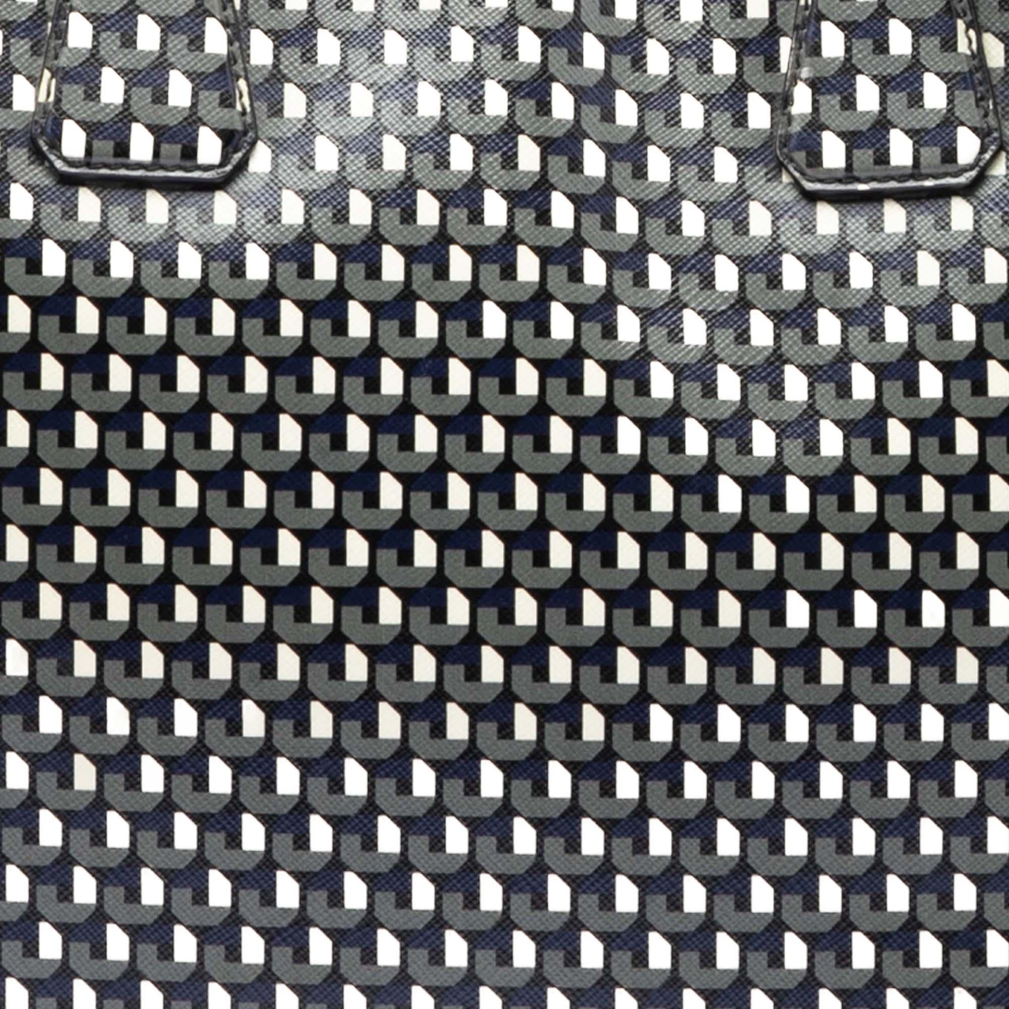 Prada Saffiano Stampato Shopping Tote