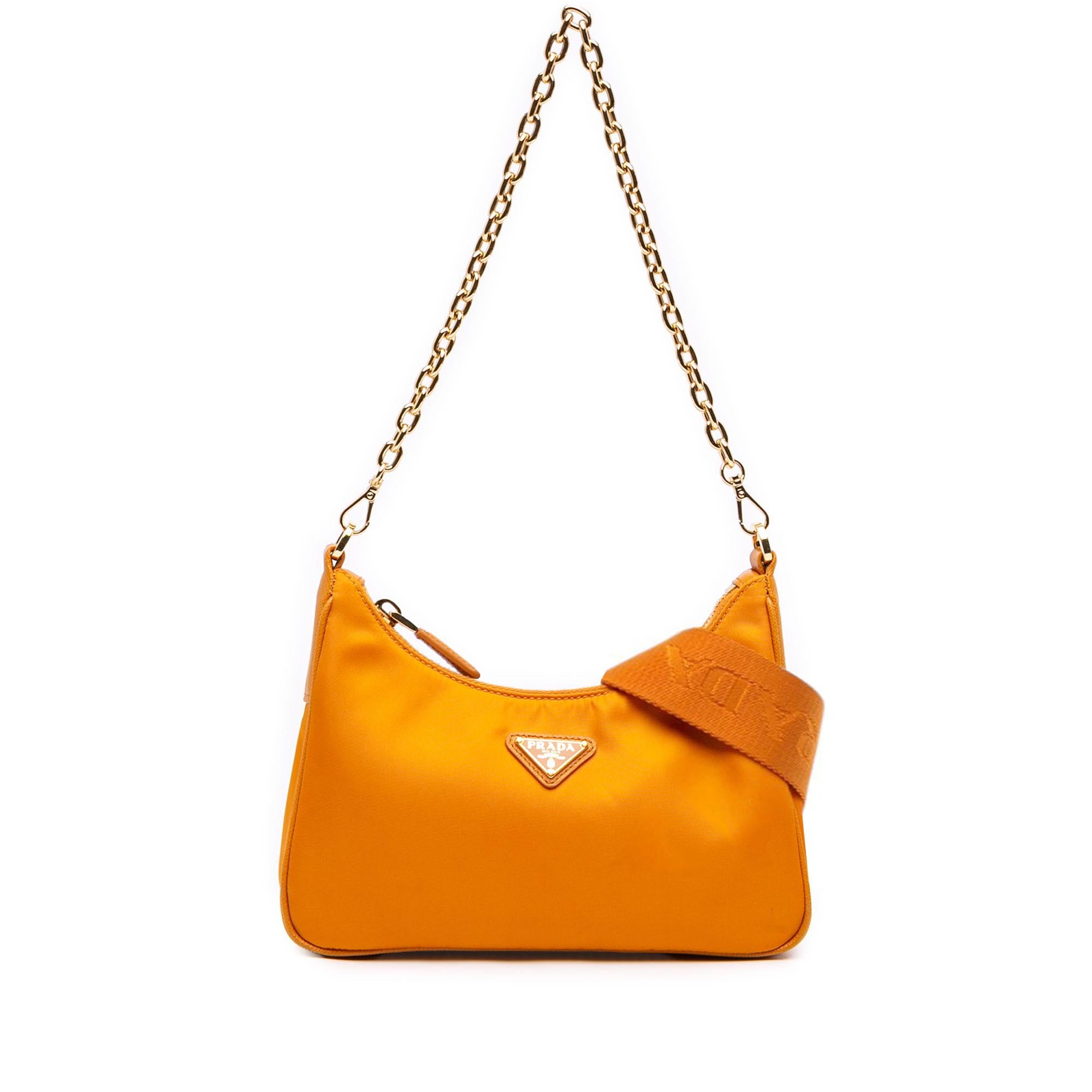 Prada Saffiano Trimmed Re Nylon Re Edition 2005 Satchel