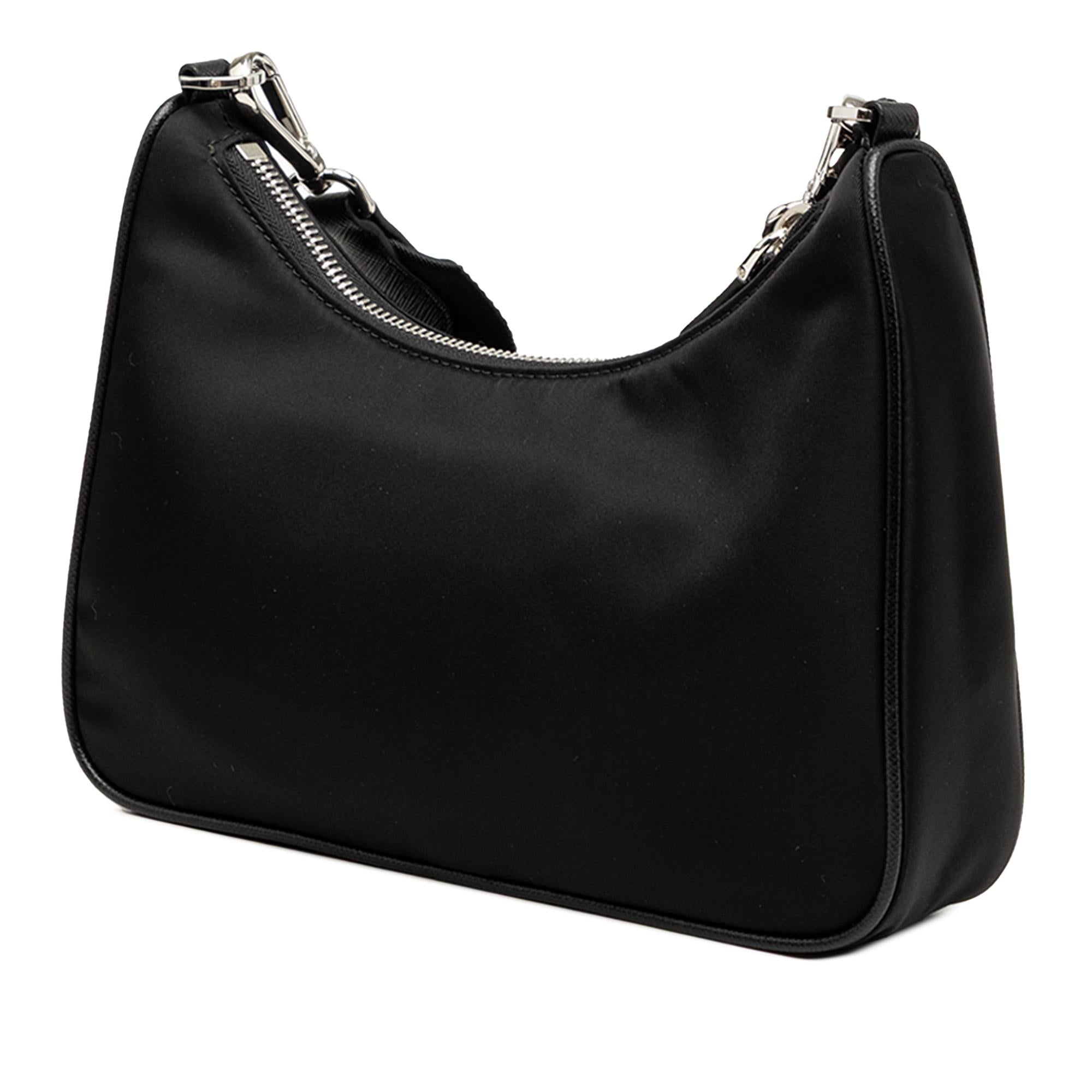 Prada Saffiano Trimmed Re Nylon Re Edition 2005 Satchel