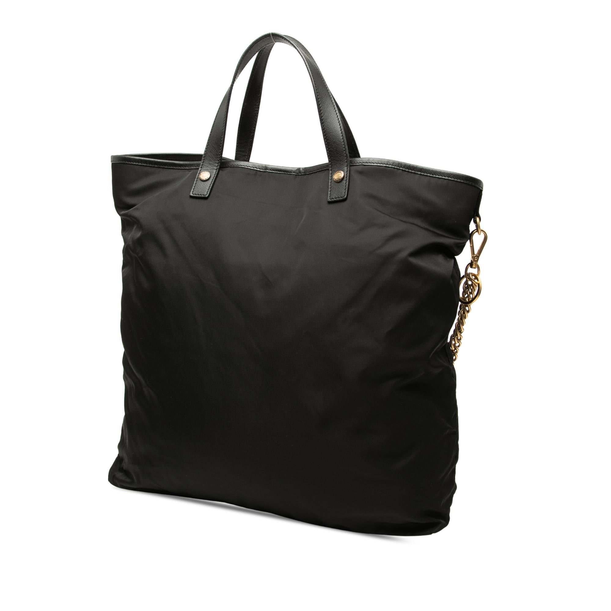 Prada Saffiano Trimmed Tessuto Animalier Dragon Satchel