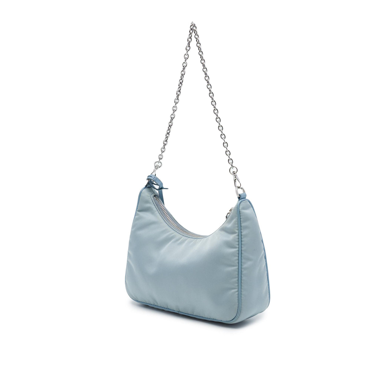 Prada Saffiano Trimmed Tessuto Re Edition 2005 Satchel