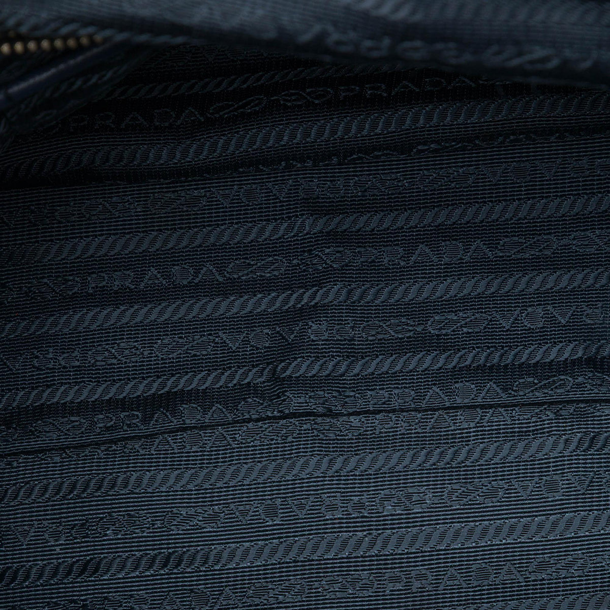 Prada Saffiano Trimmed Tessuto Satchel