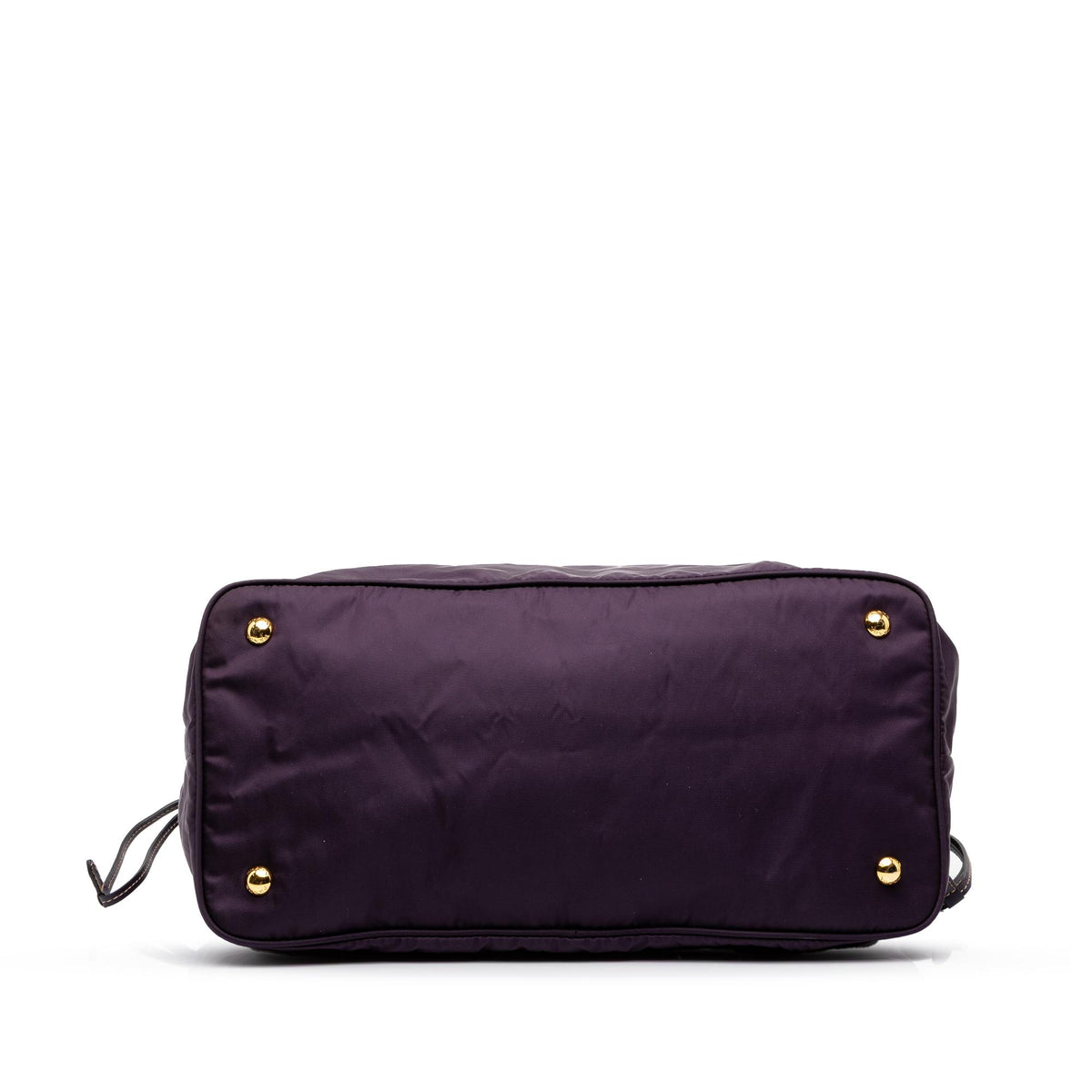 Prada Saffiano Trimmed Tessuto Tote