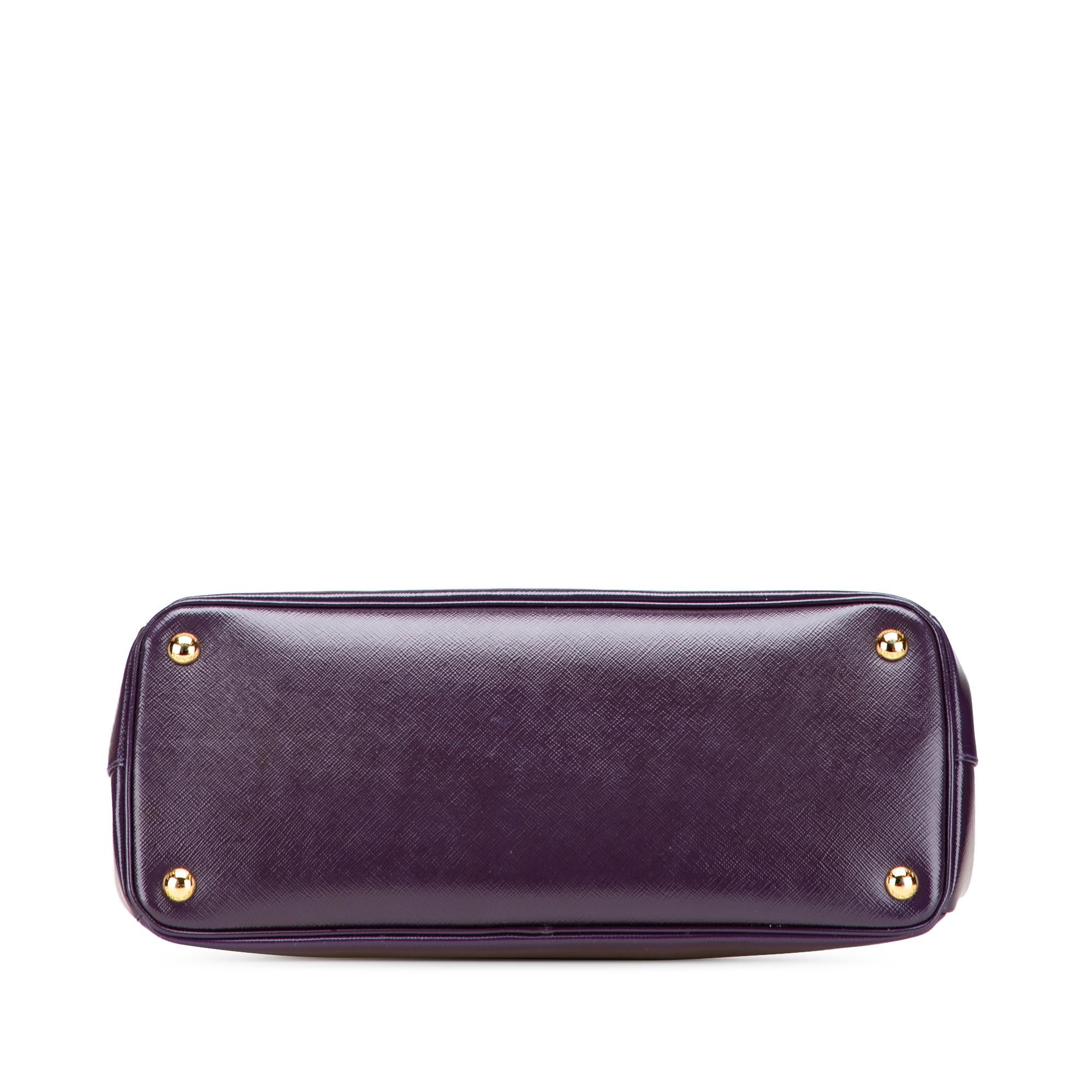 Prada Saffiano Vernice Parabole Tote