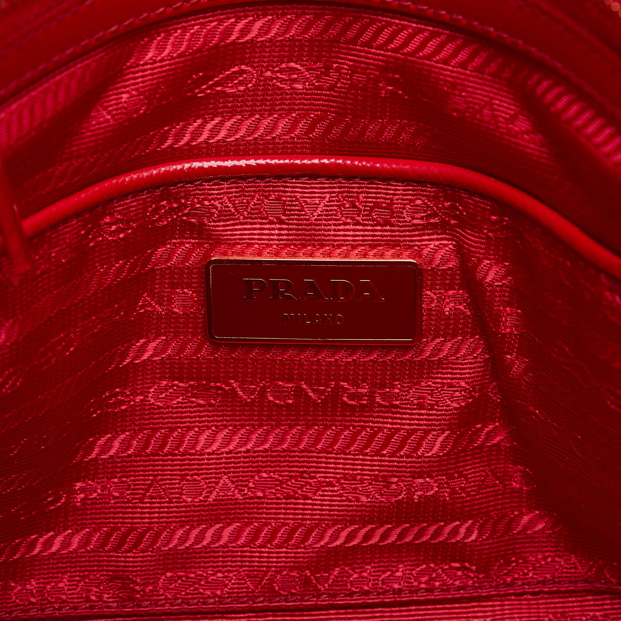 Prada Saffiano Vernice Satchel (SHG-PB49aJ)