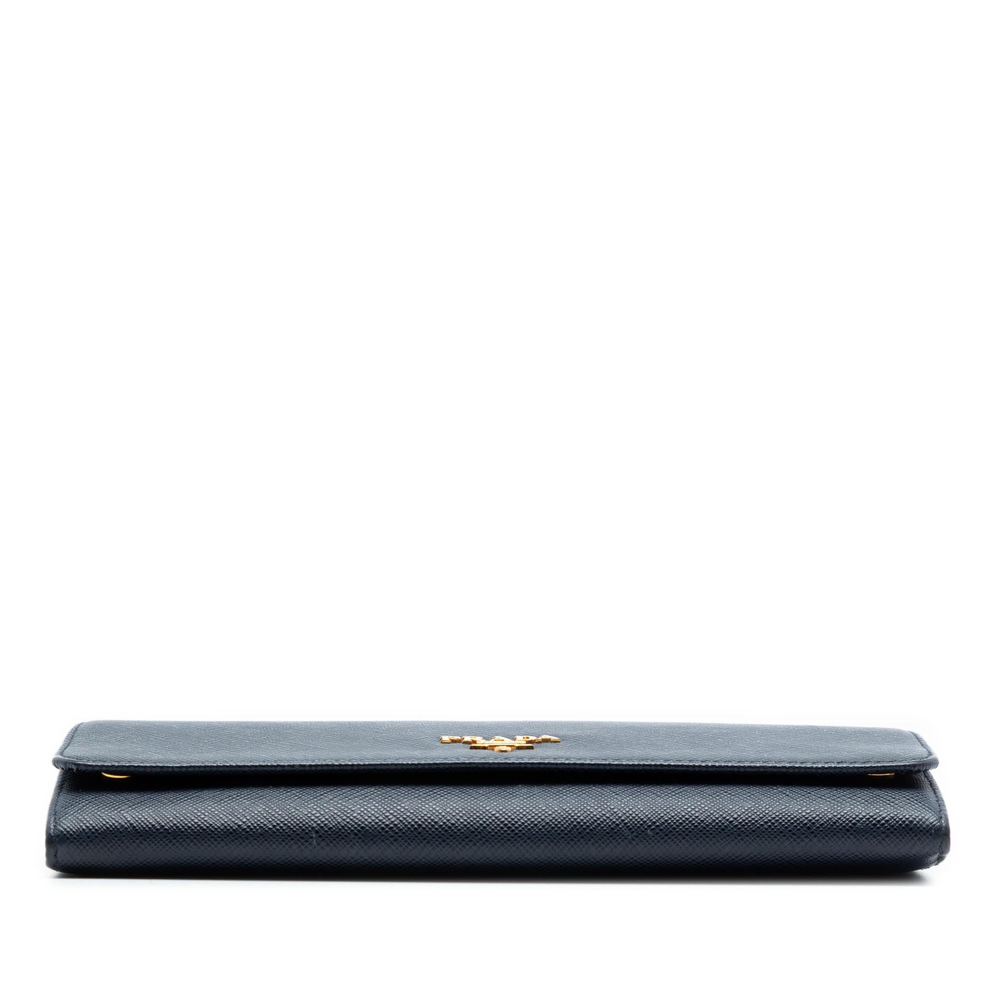 Prada Saffiano Wallet On Chain