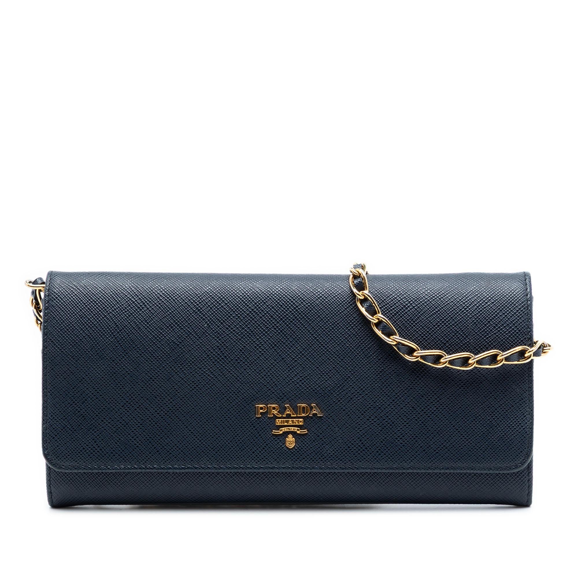 Prada Saffiano Wallet On Chain