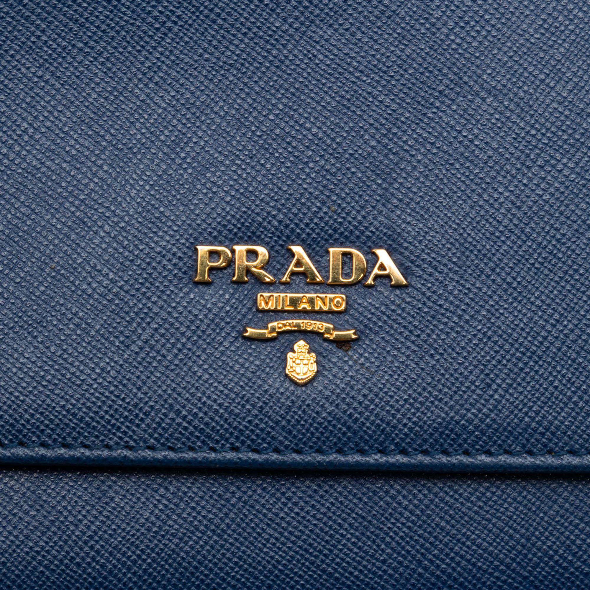 Prada Saffiano Wallet On Chain
