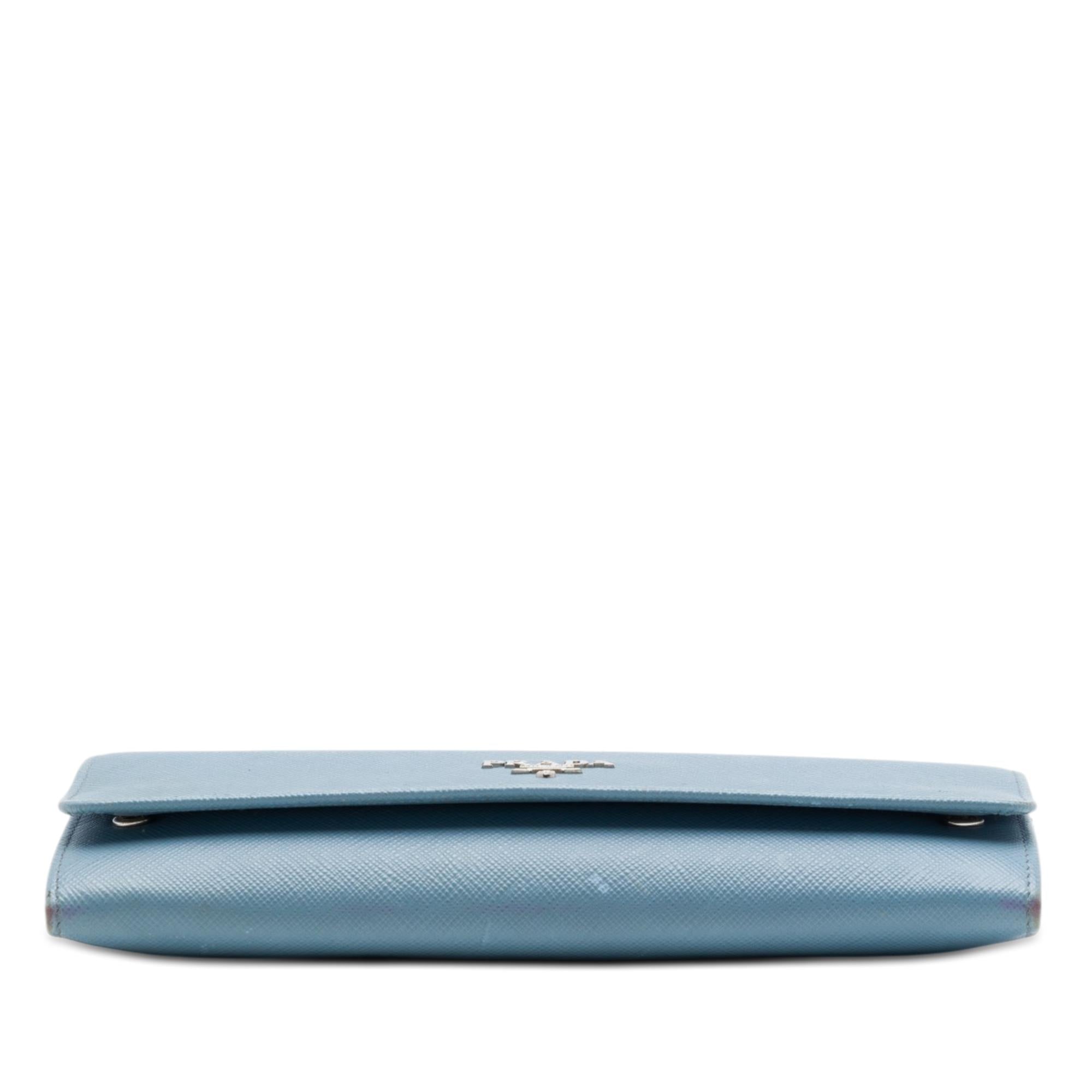 Prada Saffiano Wallet On Chain