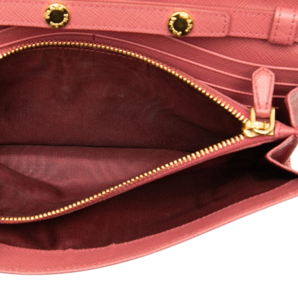 Prada Saffiano Wallet On Chain