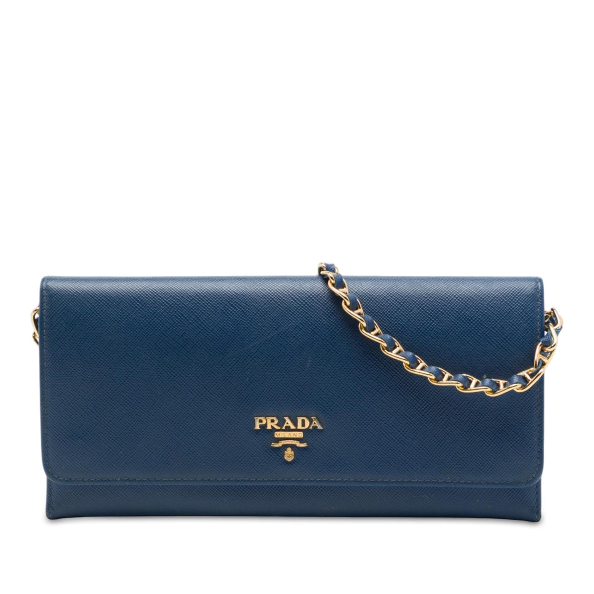Prada Saffiano Wallet On Chain
