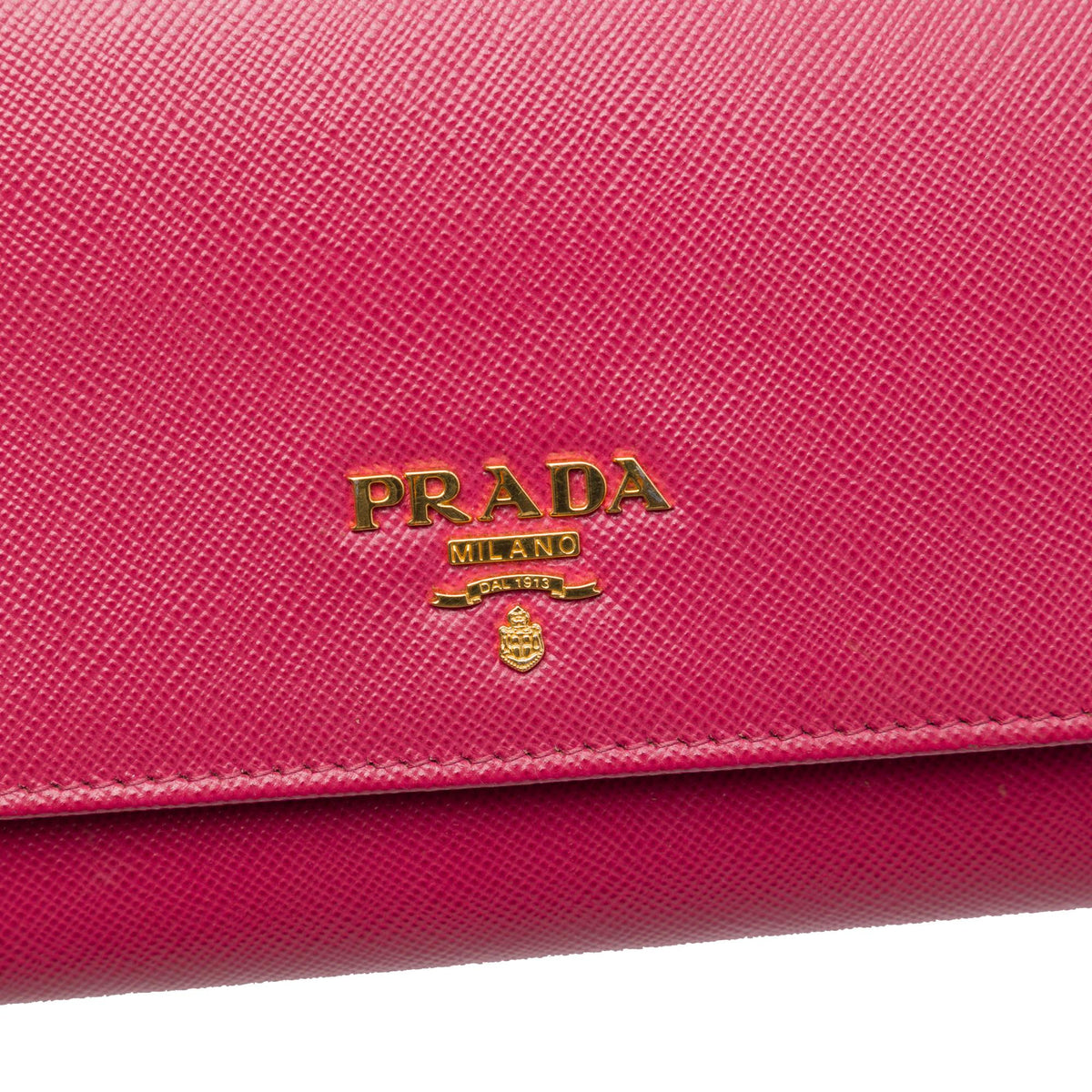 Prada Saffiano Wallet On Chain
