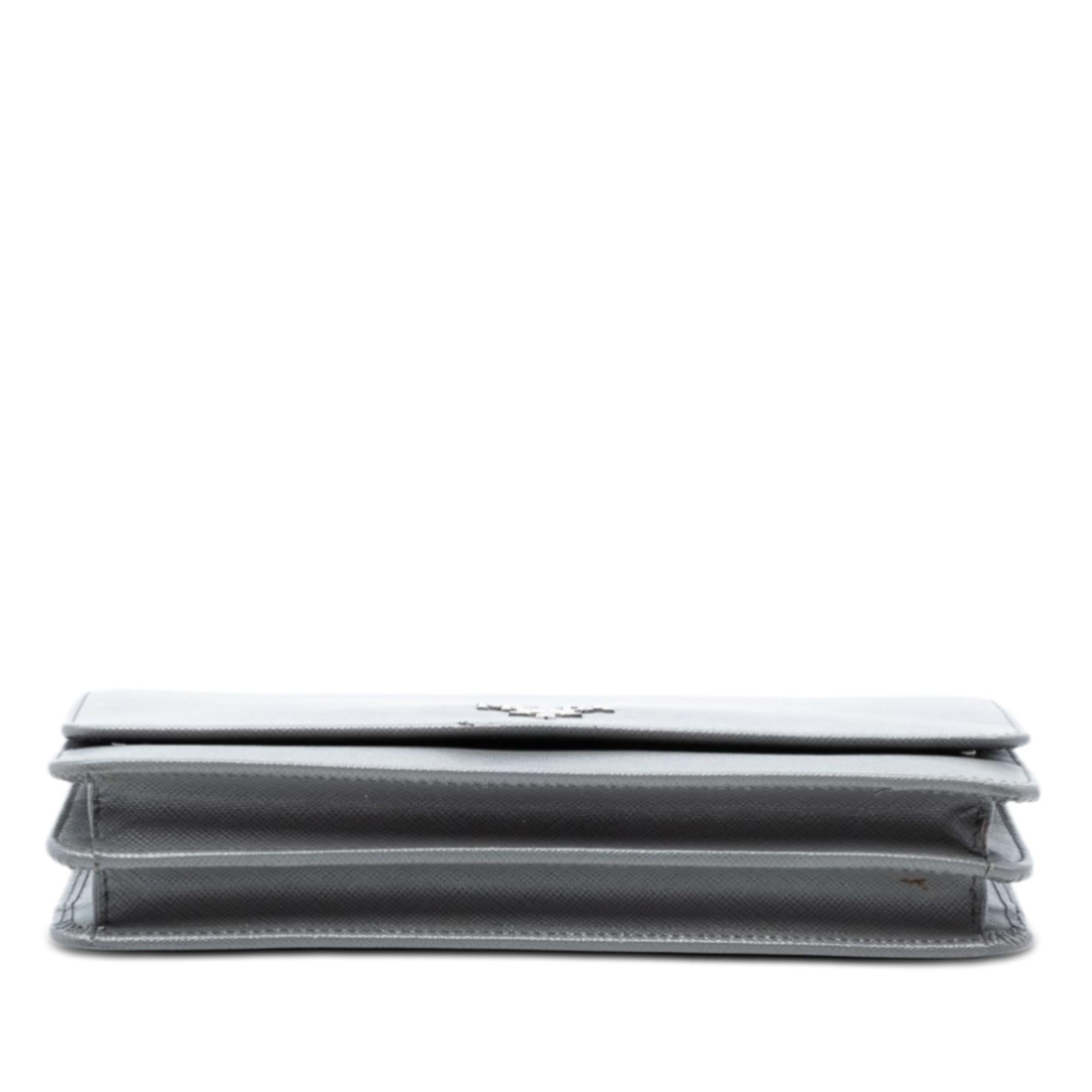 Prada Saffiano Wallet on Strap