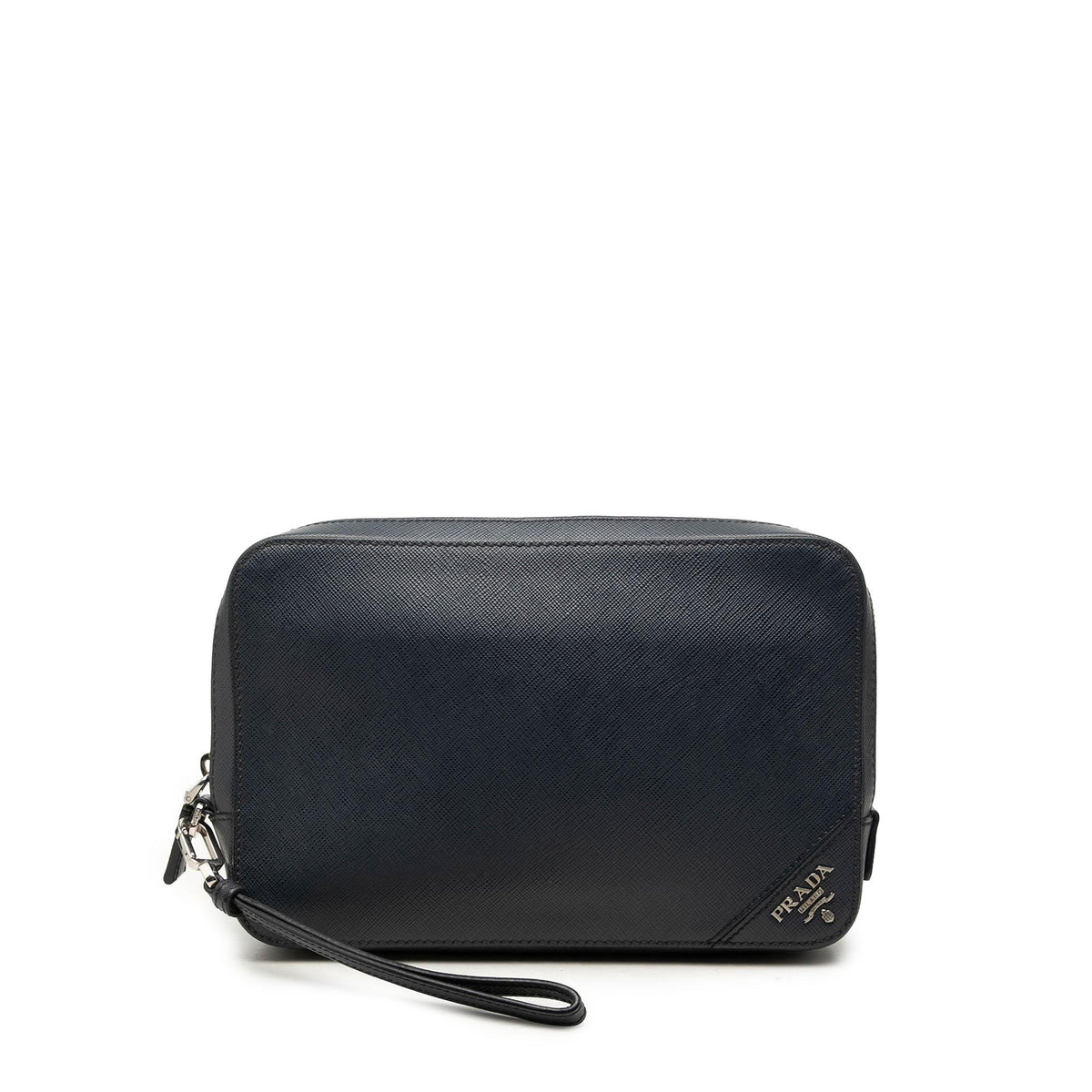 Prada Saffiano Wristlet Clutch