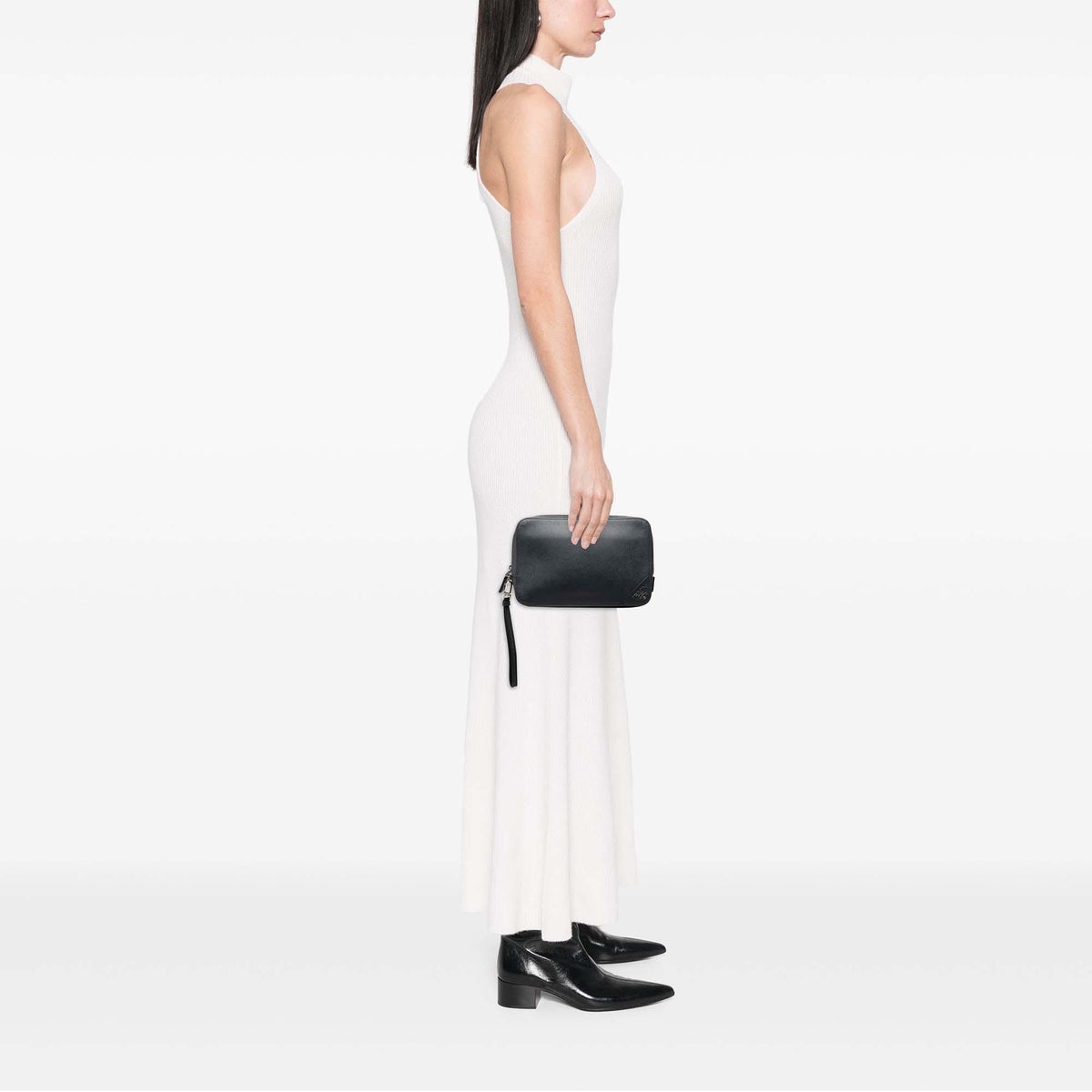 Prada Saffiano Wristlet Clutch