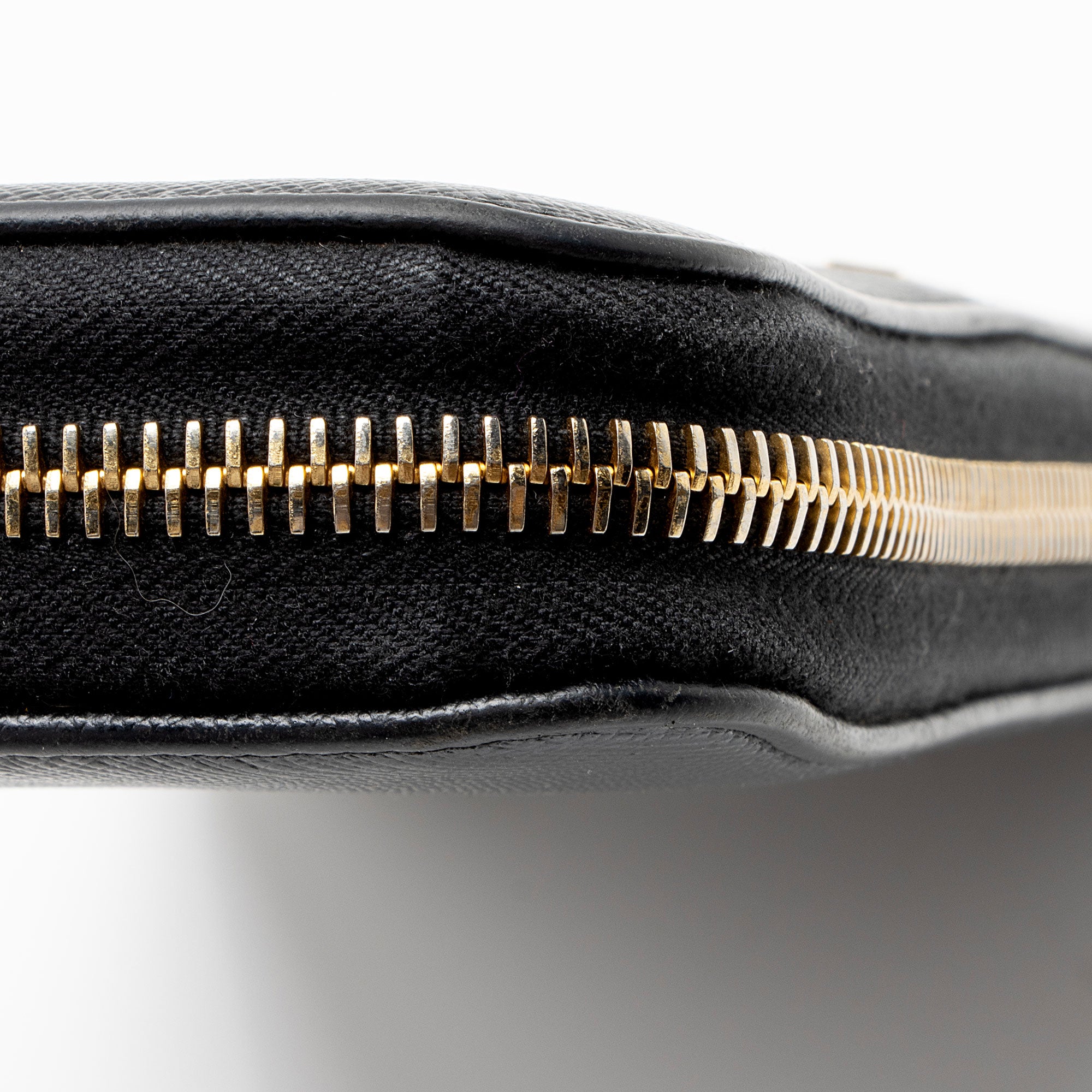 Prada Saffiano Zip Around Large Wallet