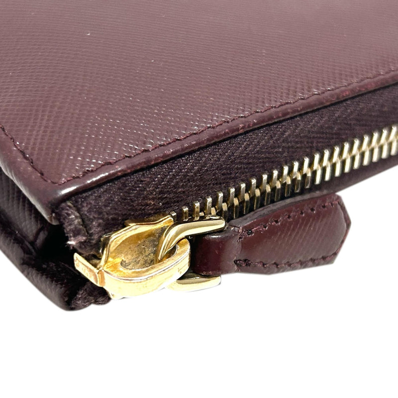 Prada Saffiano Zip Around Long Wallet (SHG-v5qGlA)