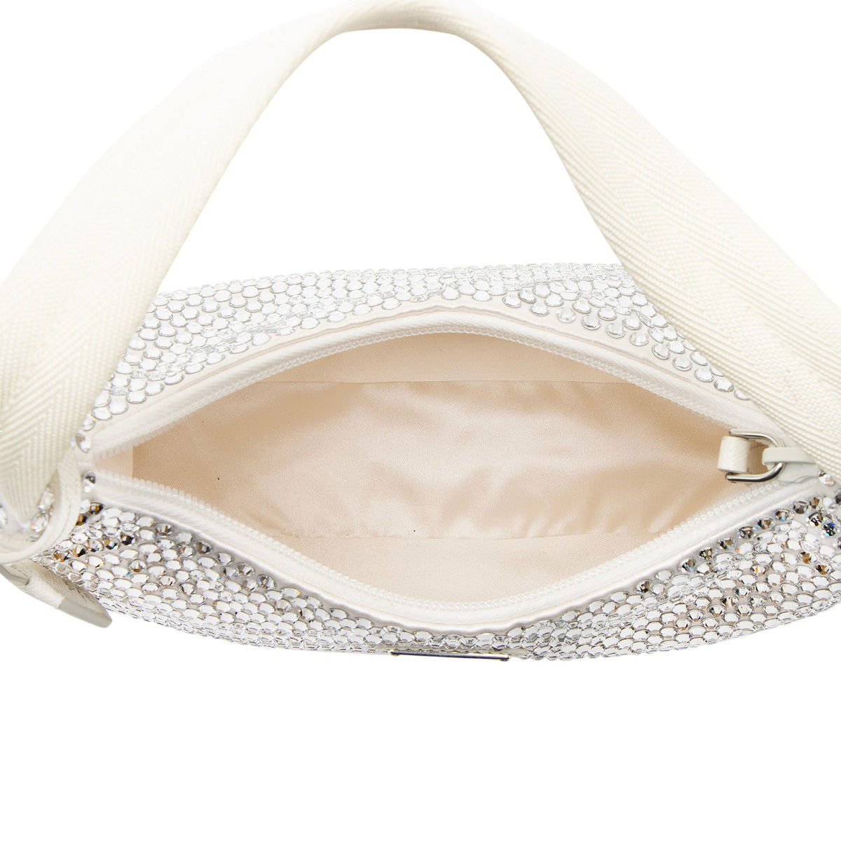 Prada Satin Crystal Re-Edition 2000 Mini Bag