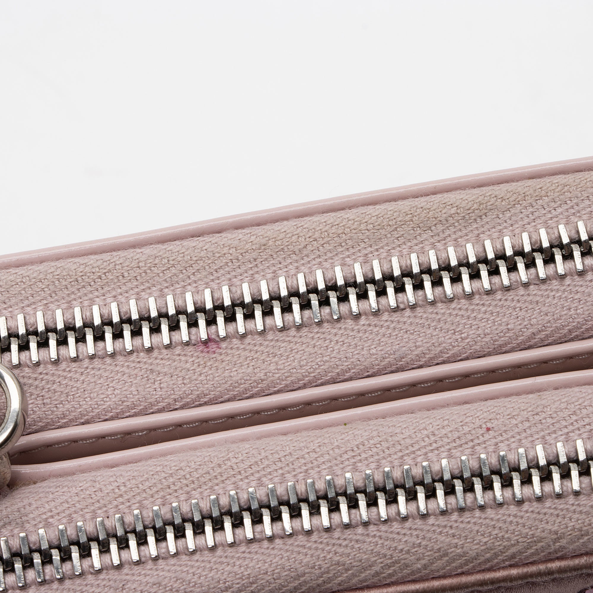 Prada Satin Crystal Triangle Mini Crossbody