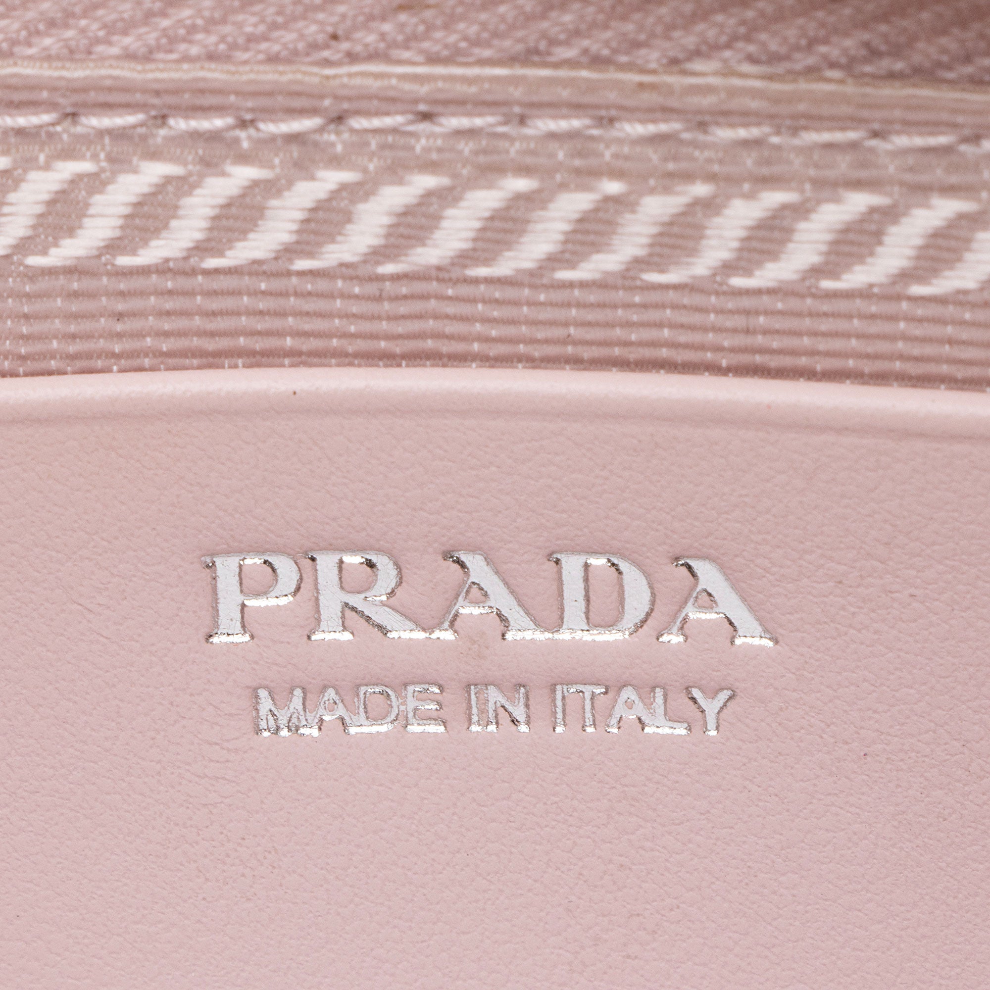 Prada Satin Crystal Triangle Mini Crossbody