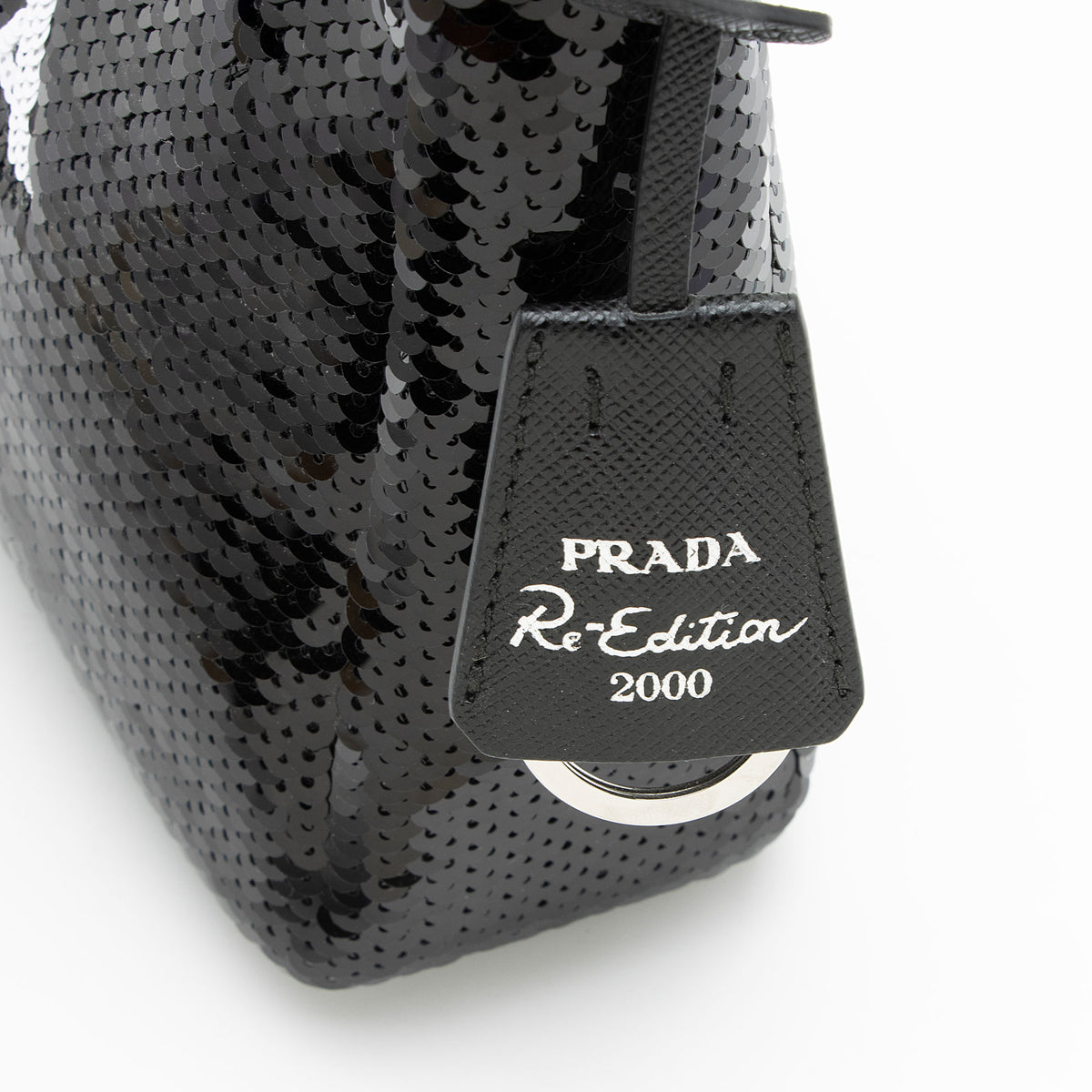 Prada Sequin Nylon Mini Re-Edition 2000 Hobo