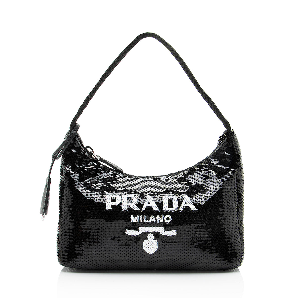 Prada Sequin Nylon Mini Re-Edition 2000 Hobo
