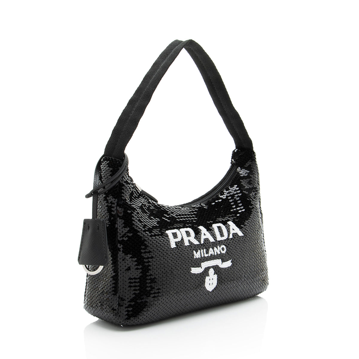 Prada Sequin Nylon Mini Re-Edition 2000 Hobo