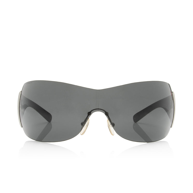 Prada Shield Sunglasses SHF wEThB5 LuxeDH