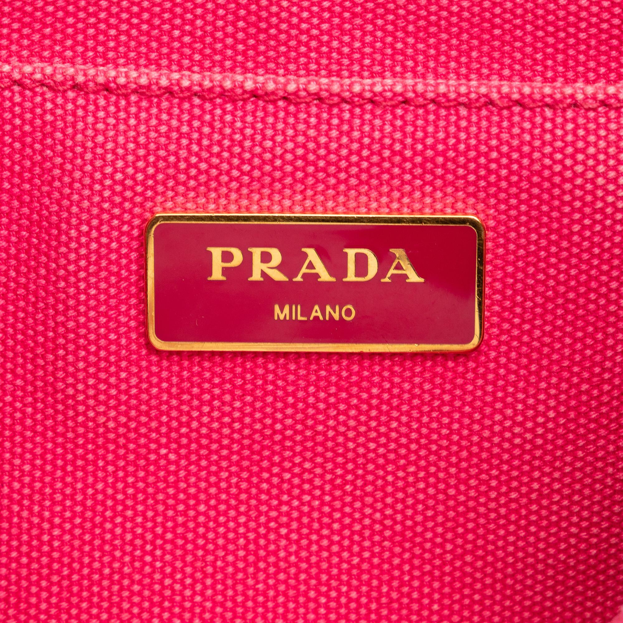 Prada Small Canapa Logo Satchel (SHG-ukEroR)