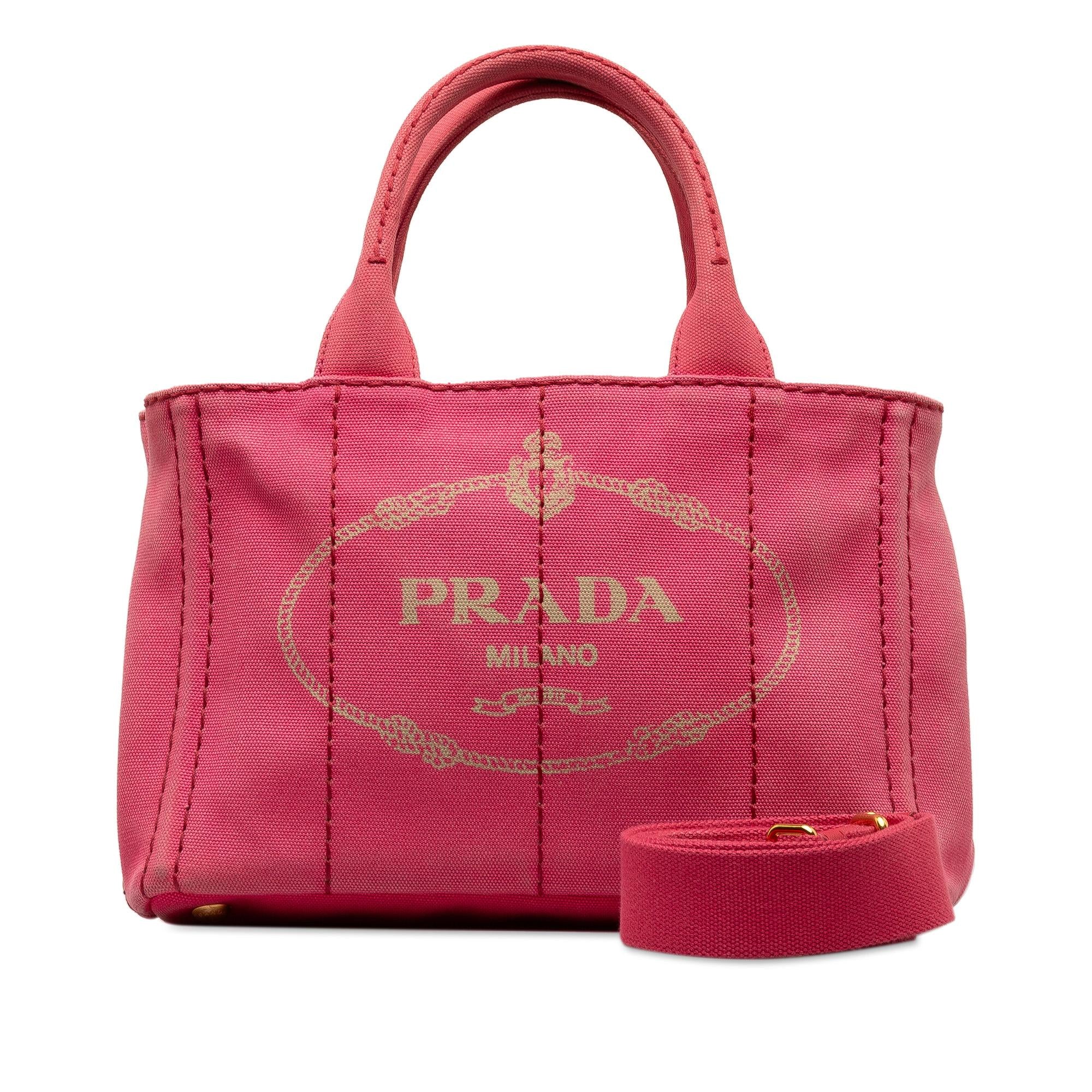 Prada Small Canapa Logo Satchel (SHG-ukEroR)