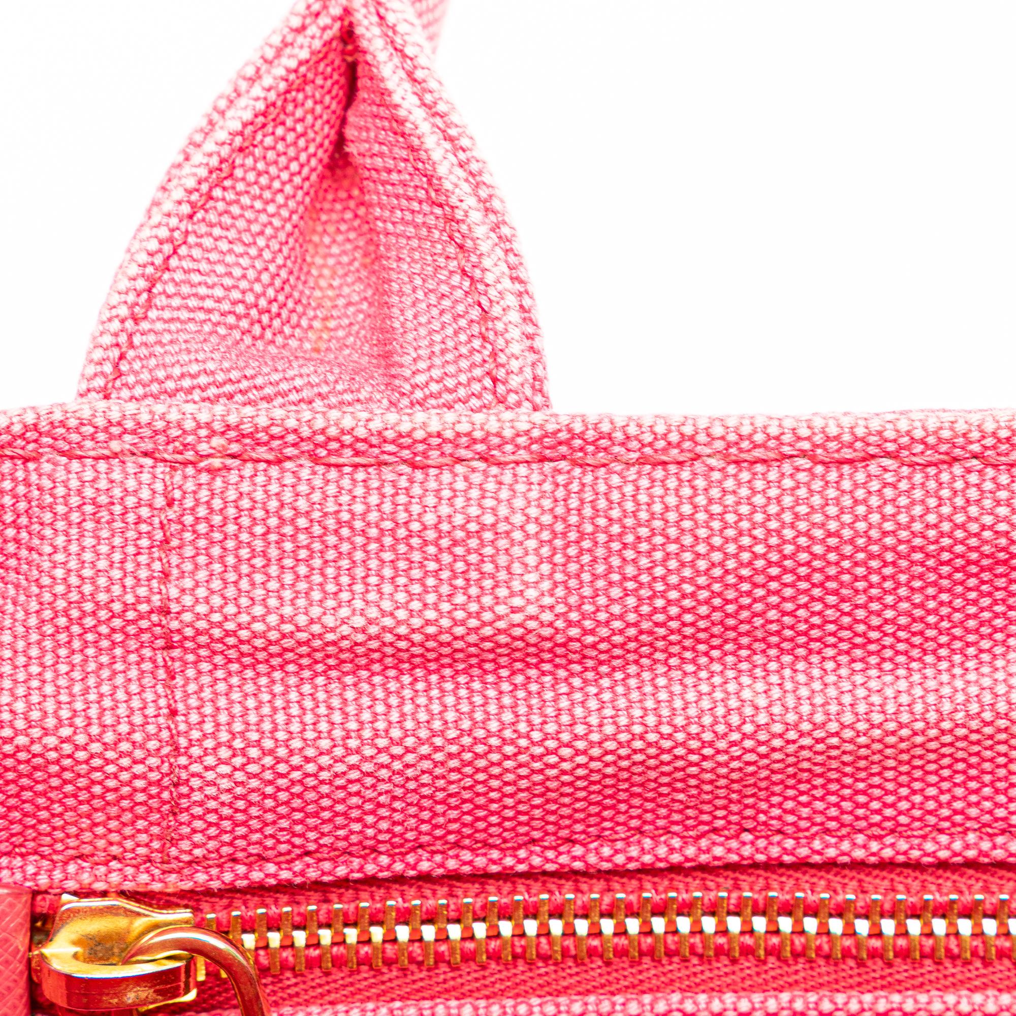 Prada Small Canapa Logo Satchel (SHG-DguyWj)