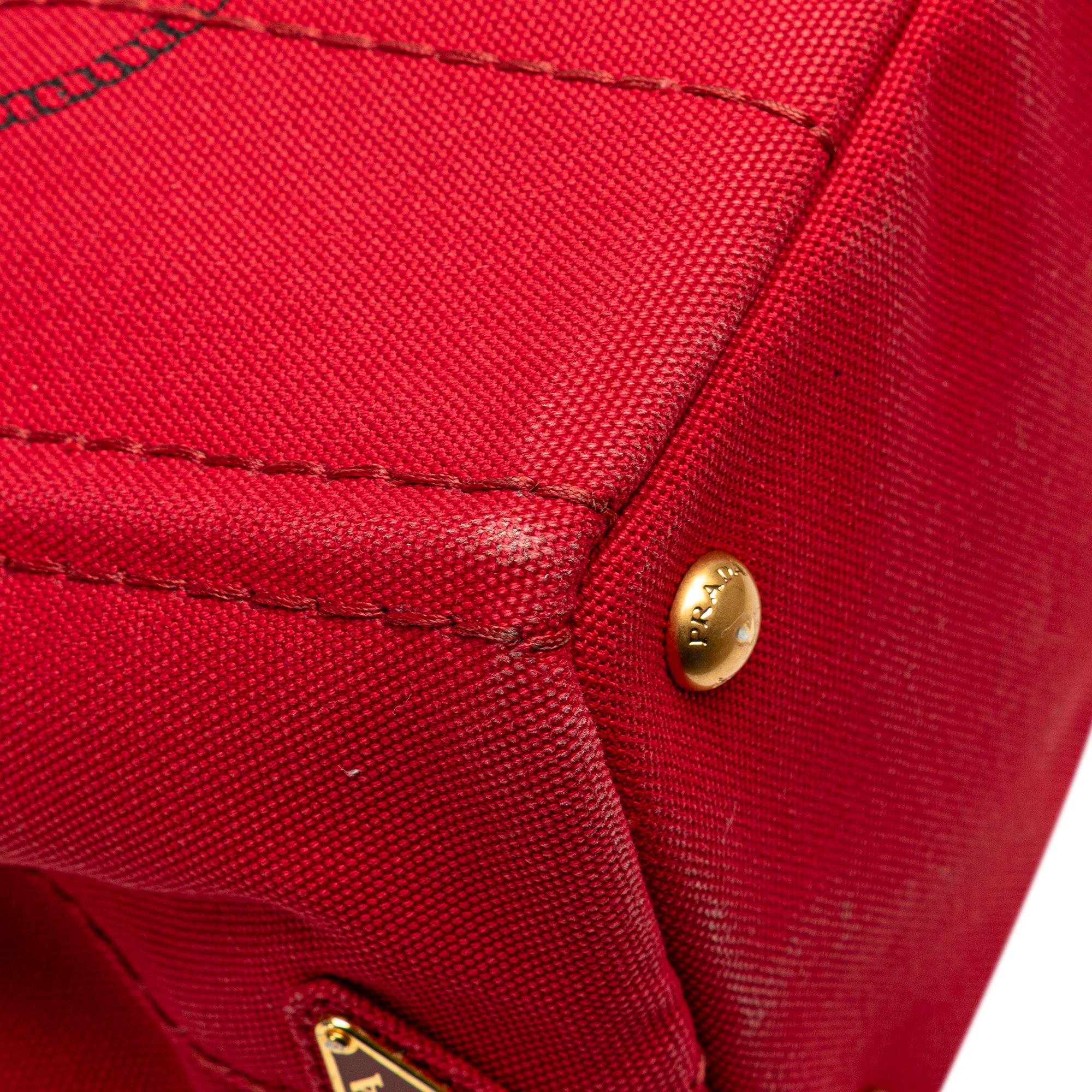 Prada Small Canapa Logo Satchel