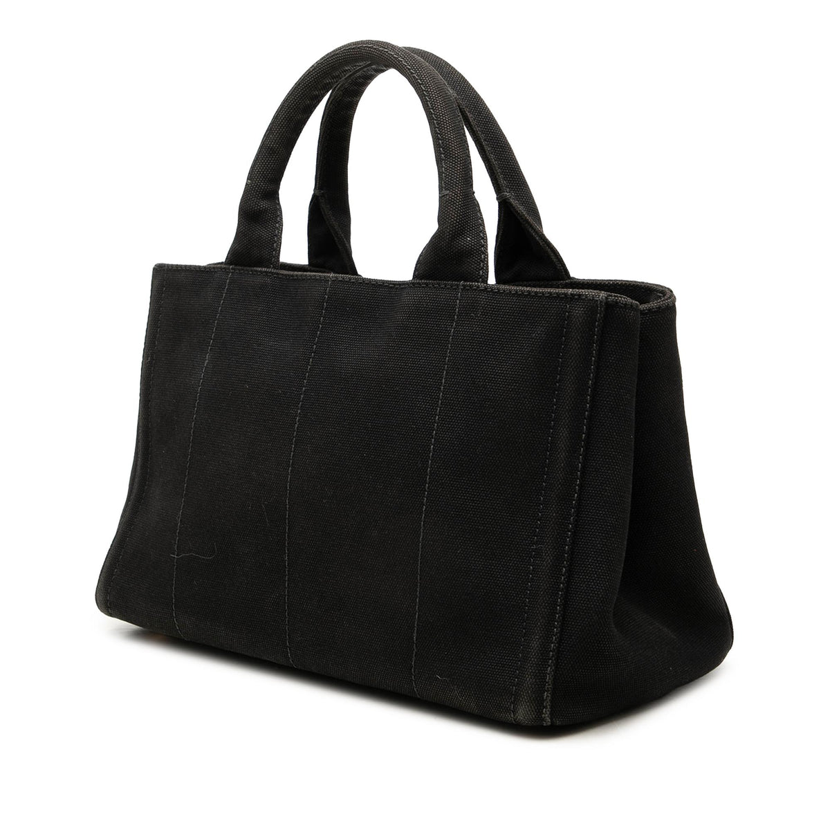 Prada Small Canvas Canapa Bijoux Satchel