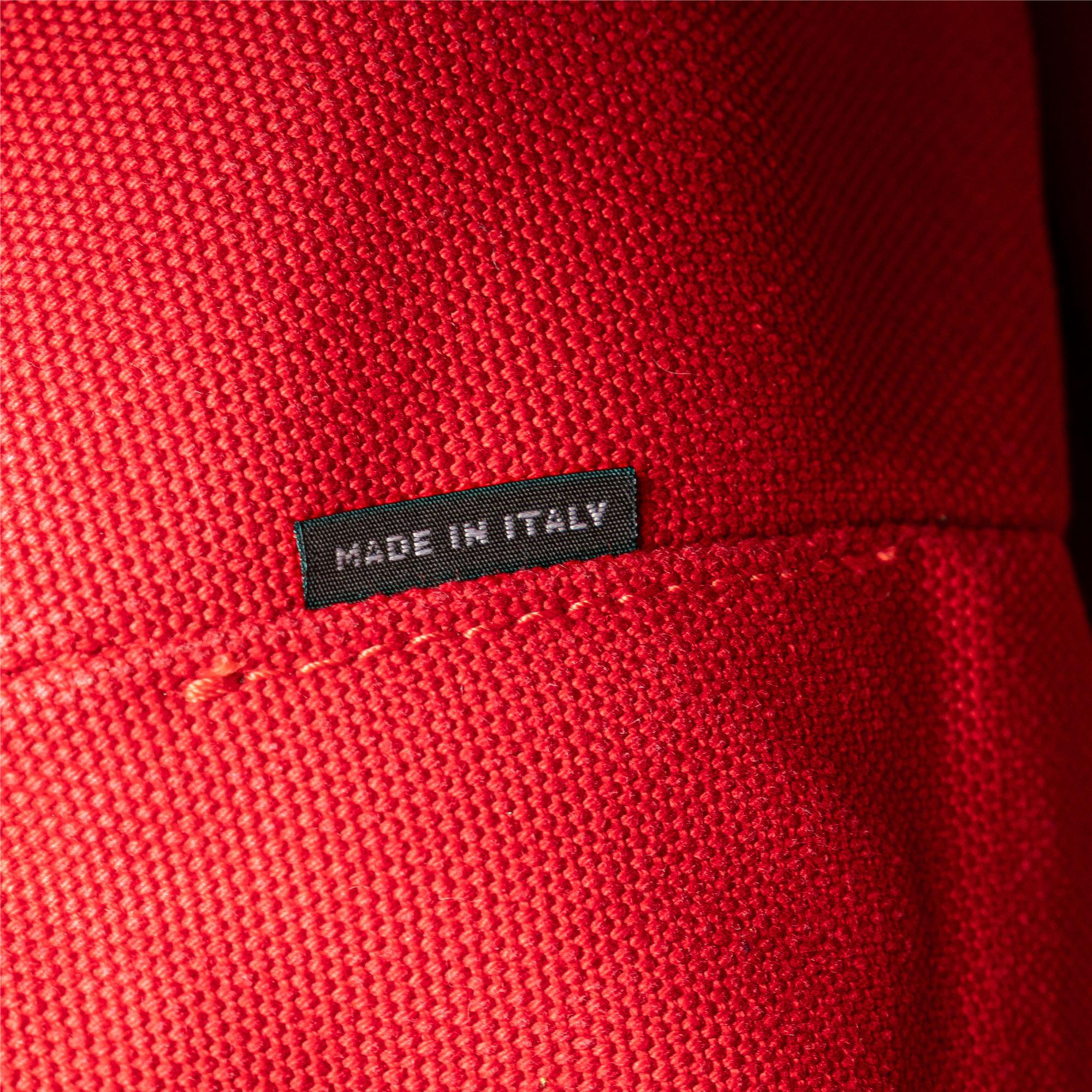 Prada Small Canvas Canapa Logo Satchel
