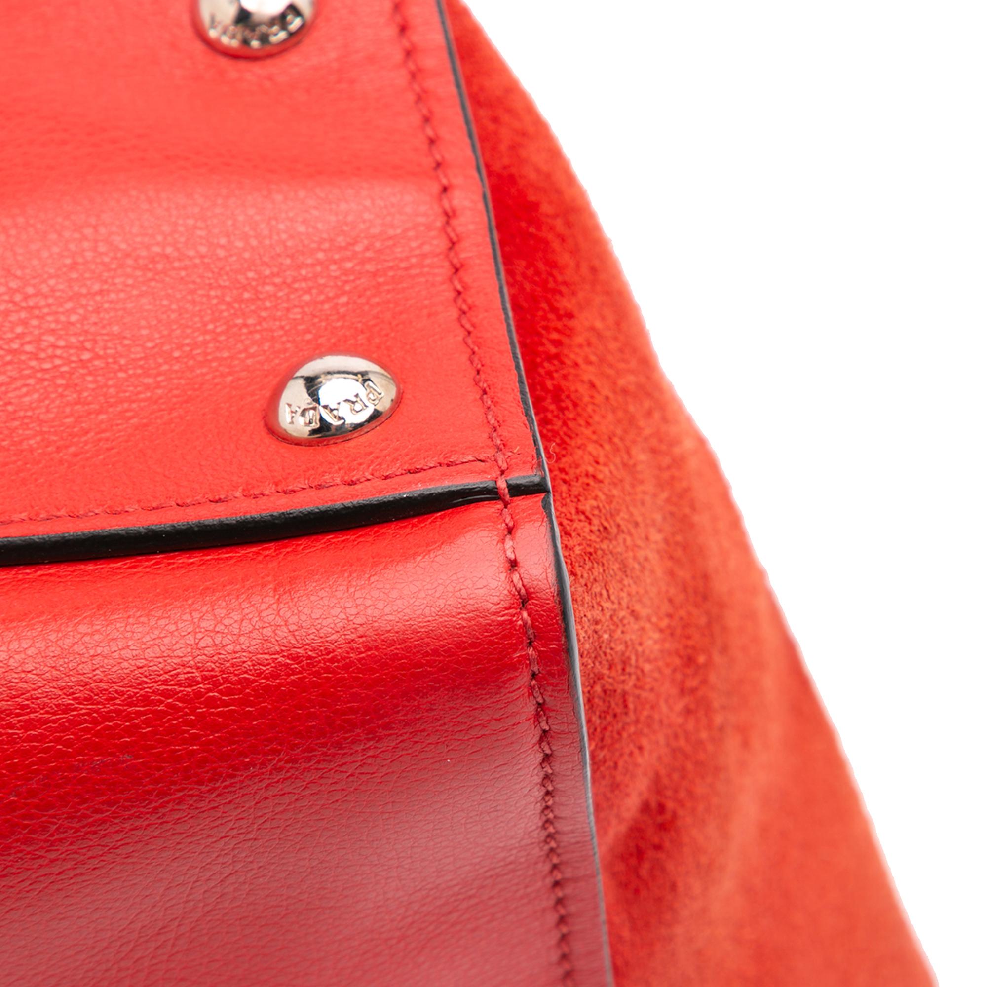 Prada Small Glace Calf Twin Pocket Satchel