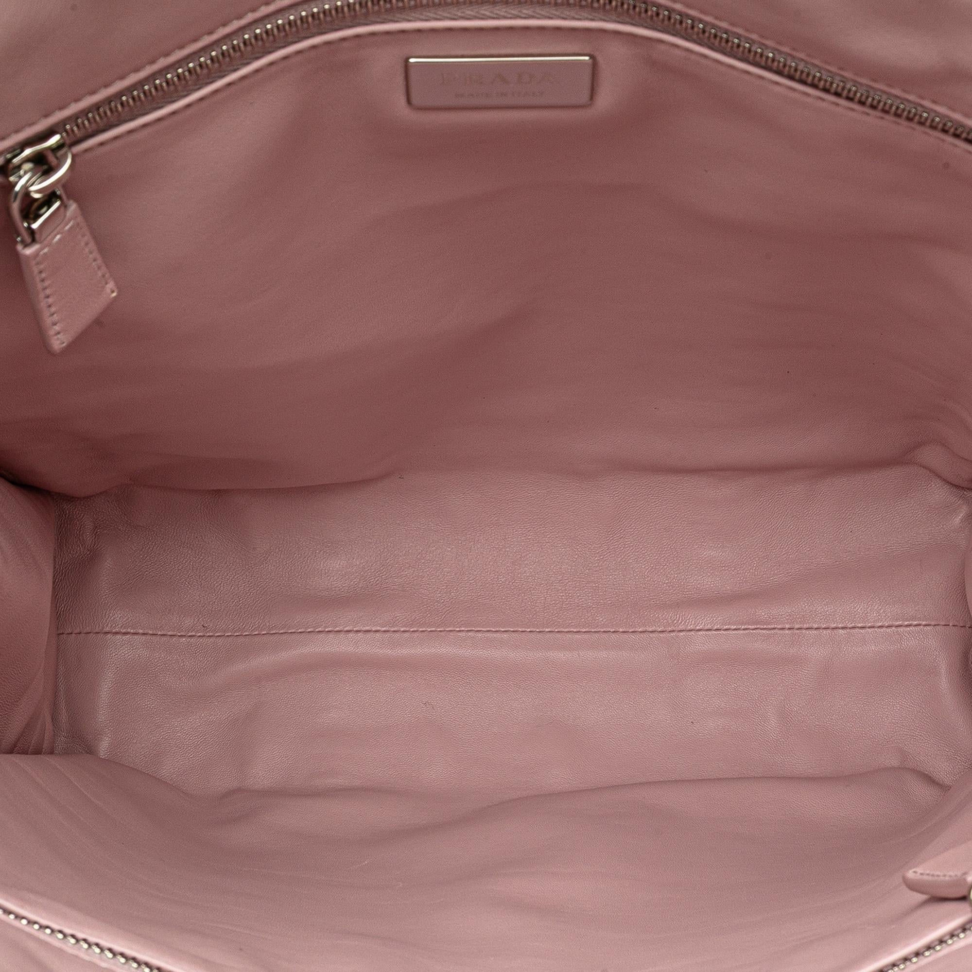 Prada Small Nappa Antique Tote