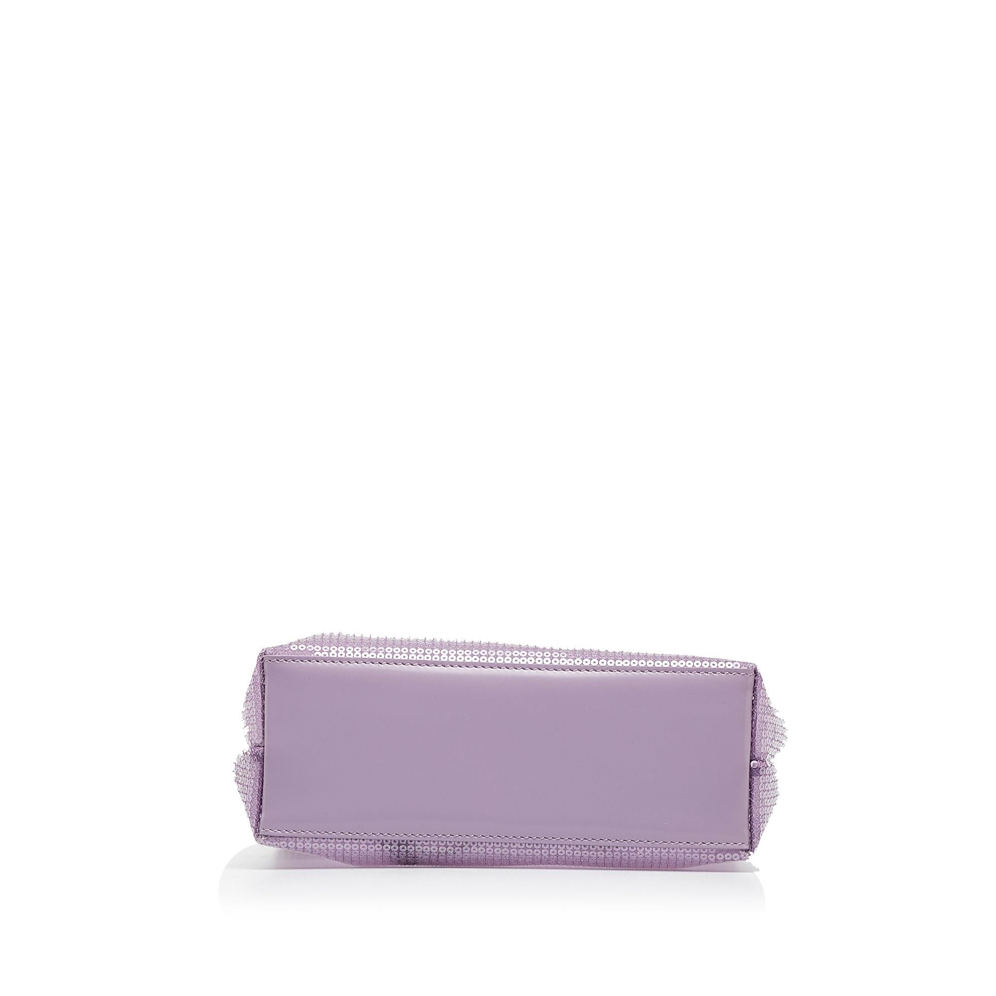 Prada Small Rete Paillettes Tote (SHG-sTPFny)