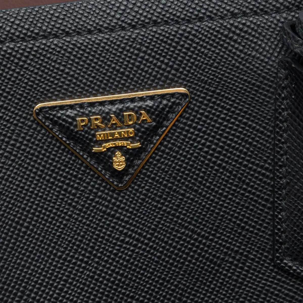 Prada Small Saffiano Cuir Double Satchel