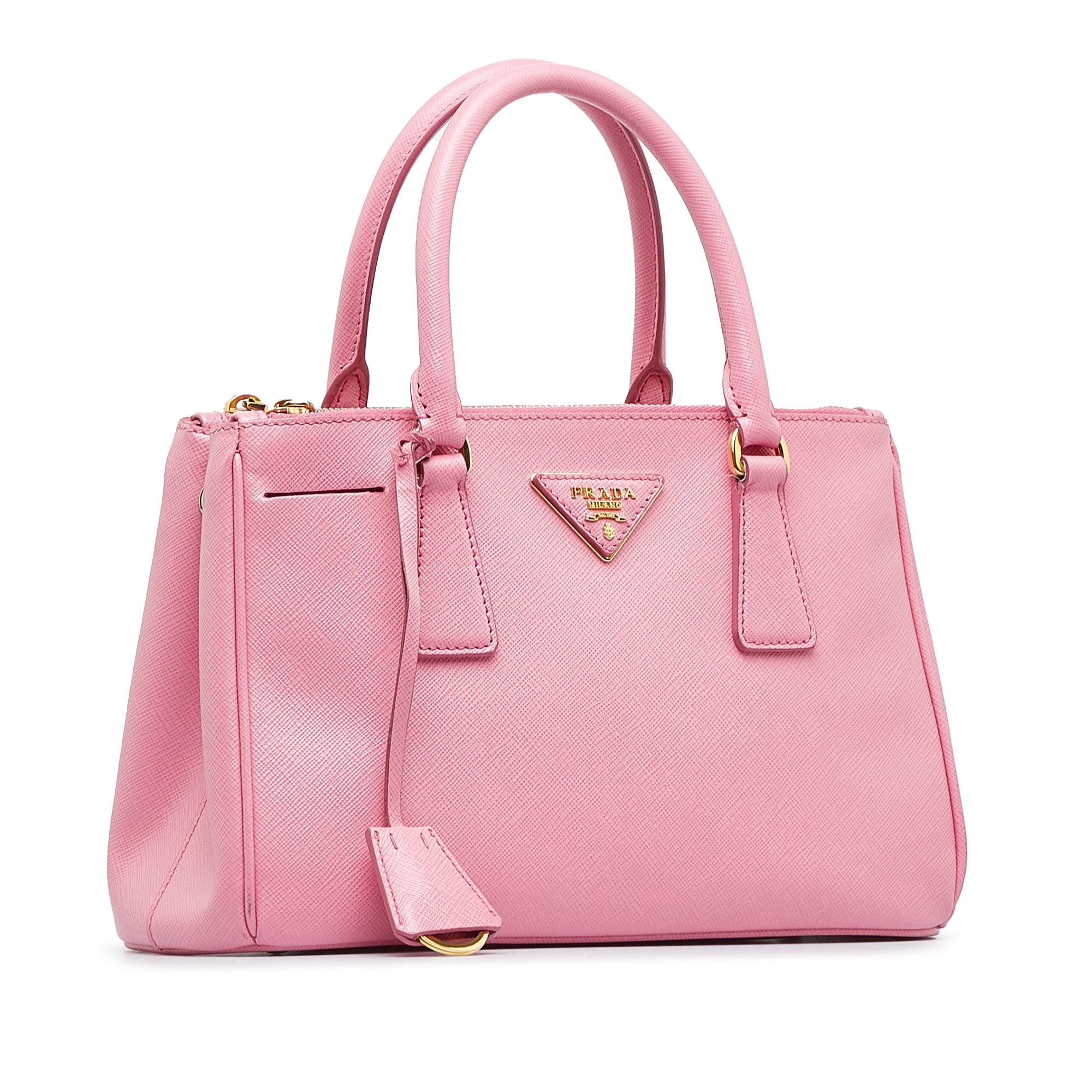 Prada Small Saffiano Galleria Double Zip (SHG-AxIVma)