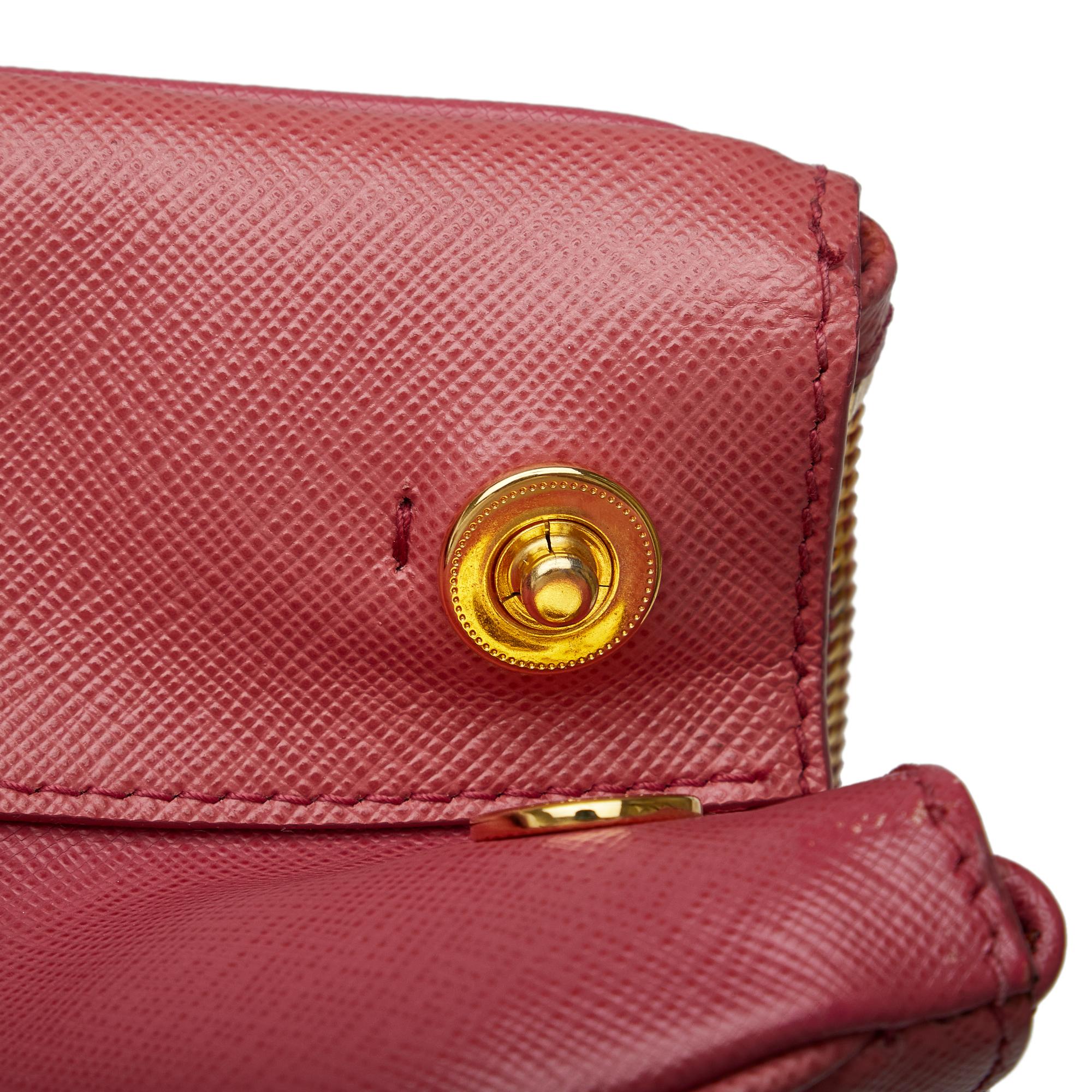 Prada Small Saffiano Galleria Double Zip (SHG-jUELiY)