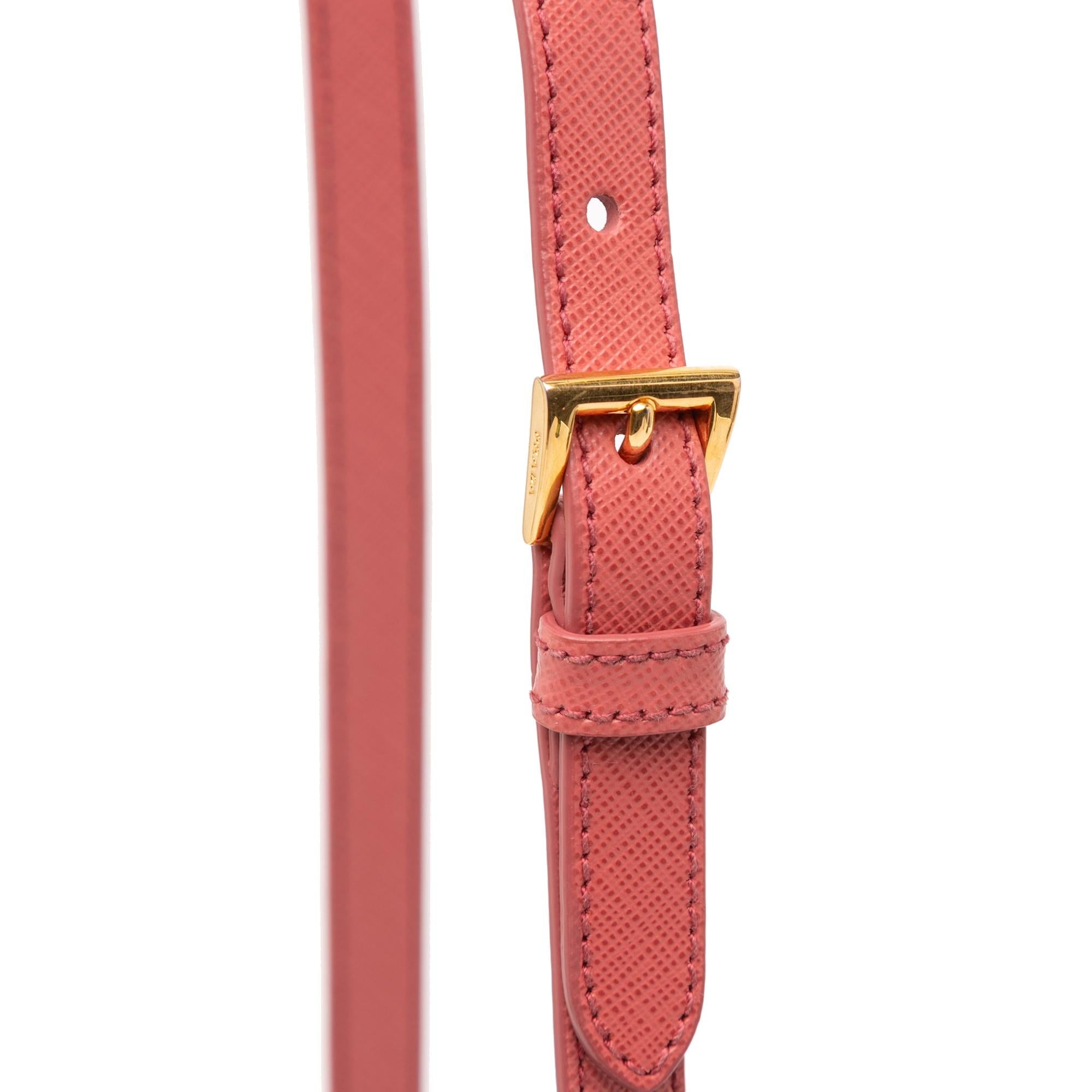 Prada Small Saffiano Lux Galleria Double Zip Satchel