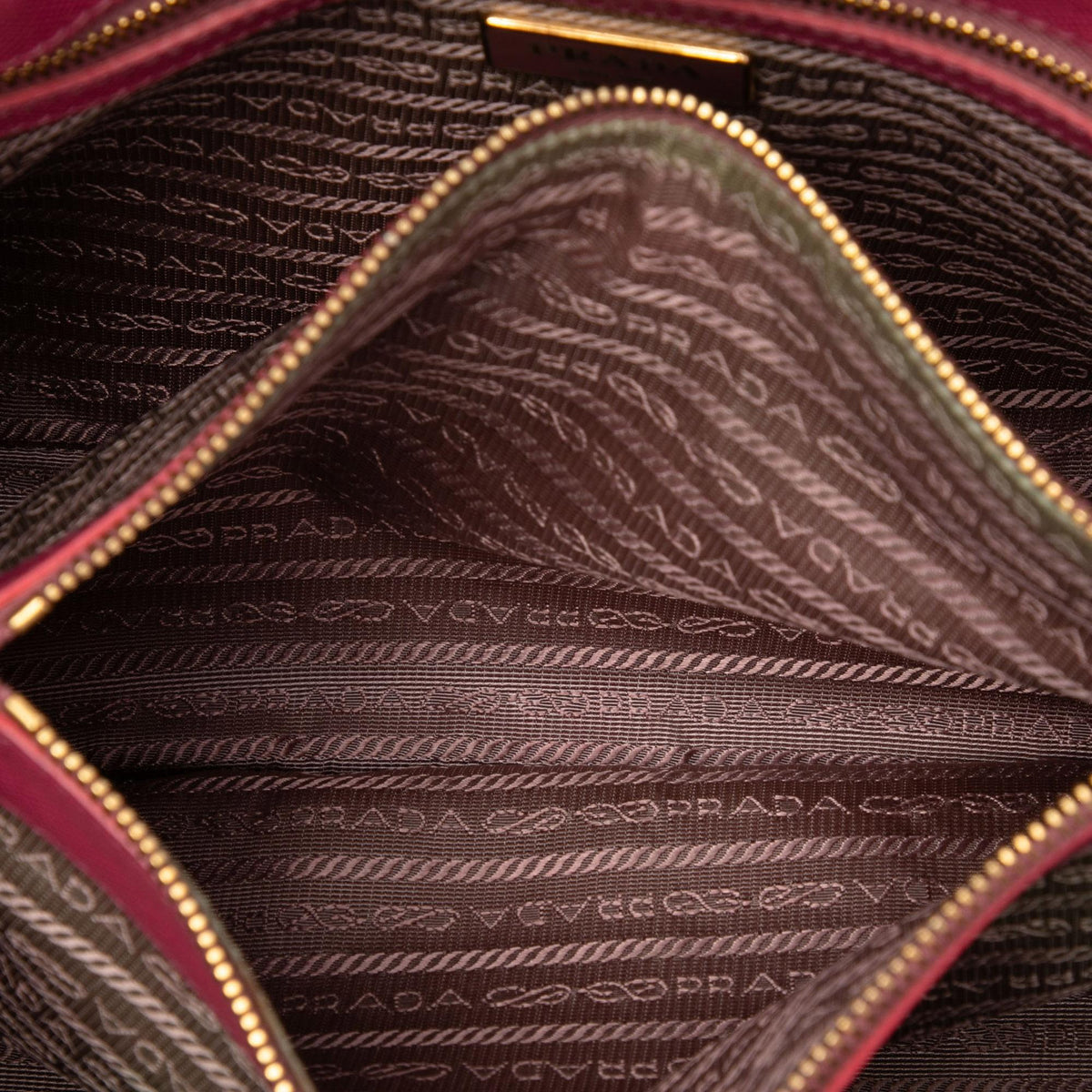 Prada Small Saffiano Lux Gardeners Tote