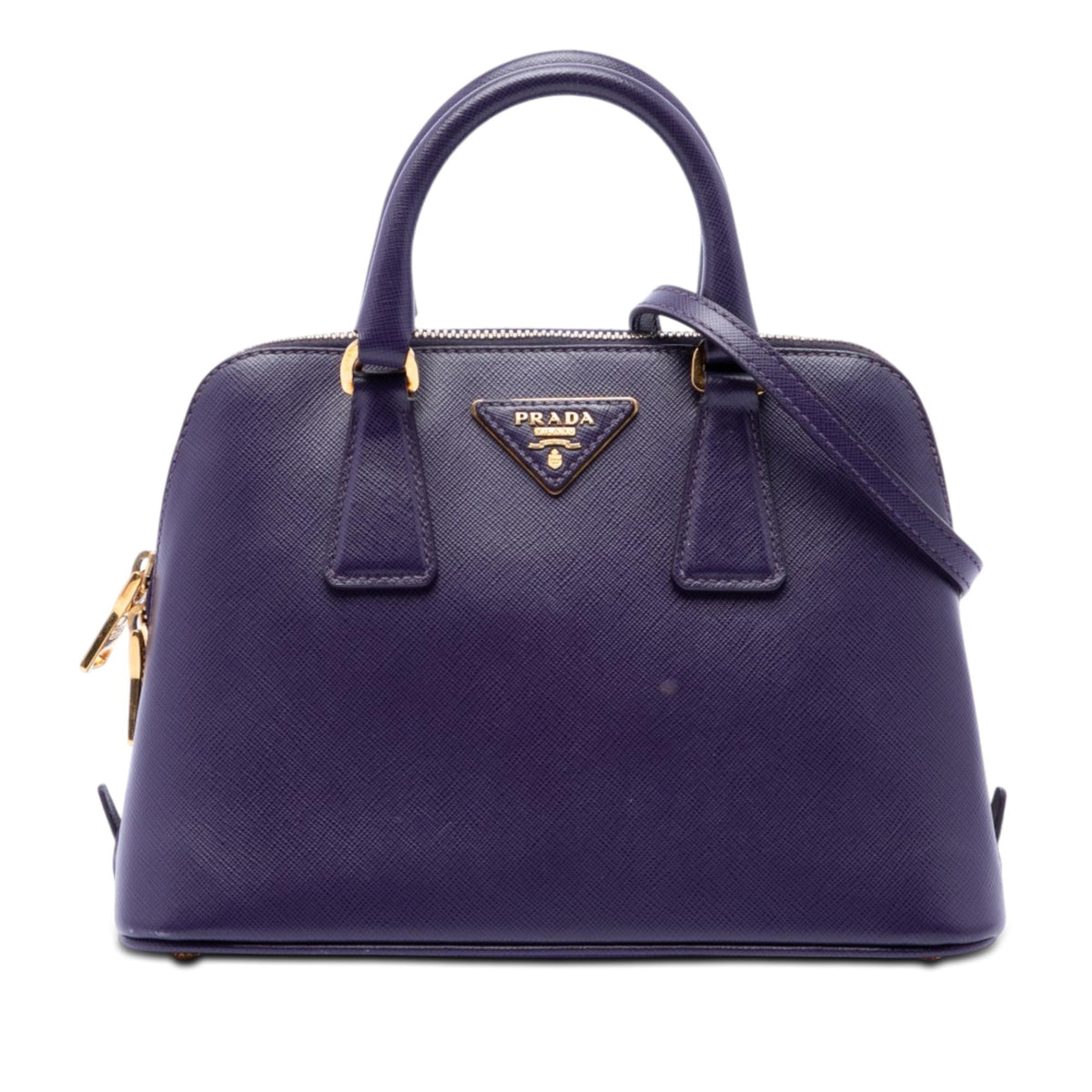 Prada Small Saffiano Lux Promenade Satchel