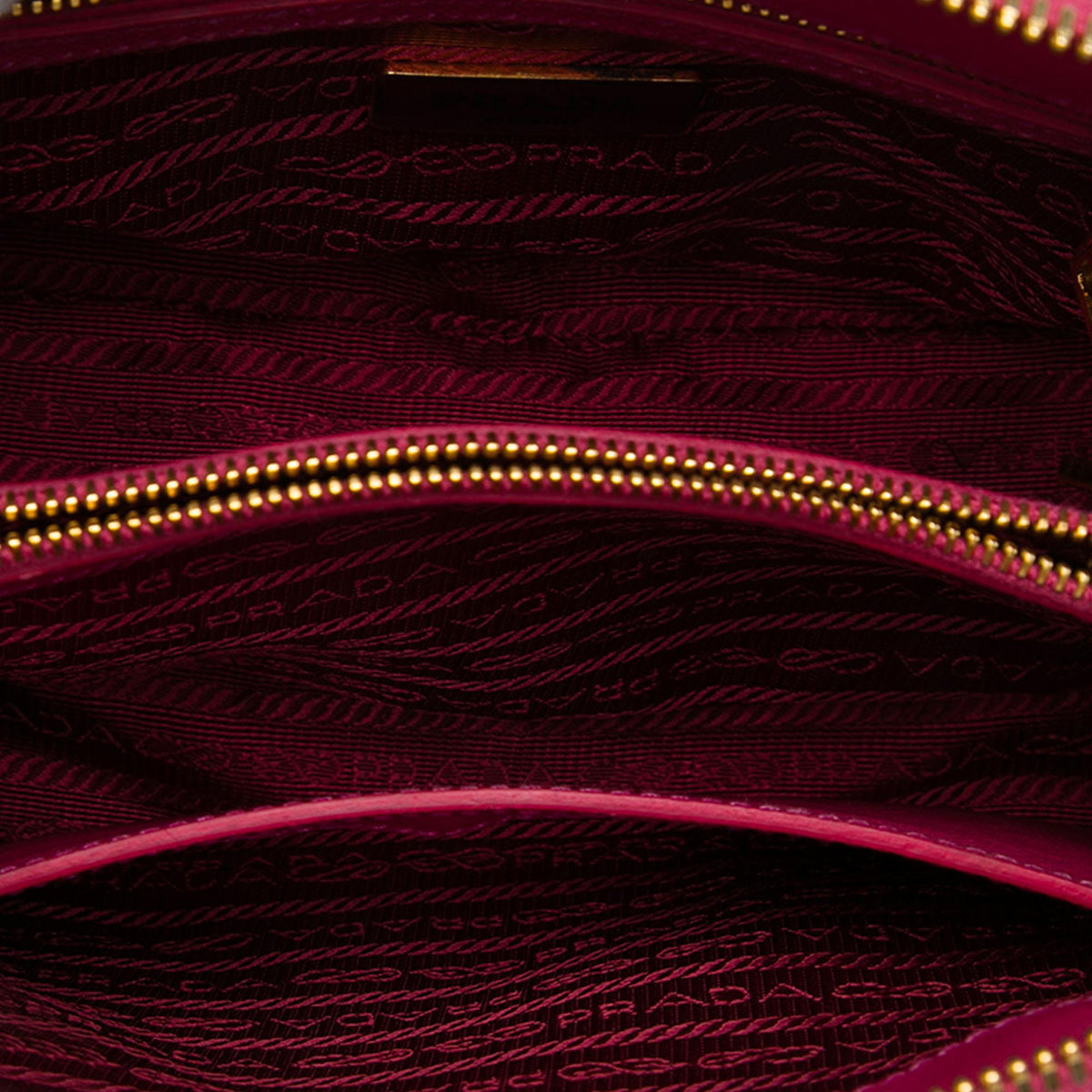 Prada Small Saffiano Lux Promenade Satchel