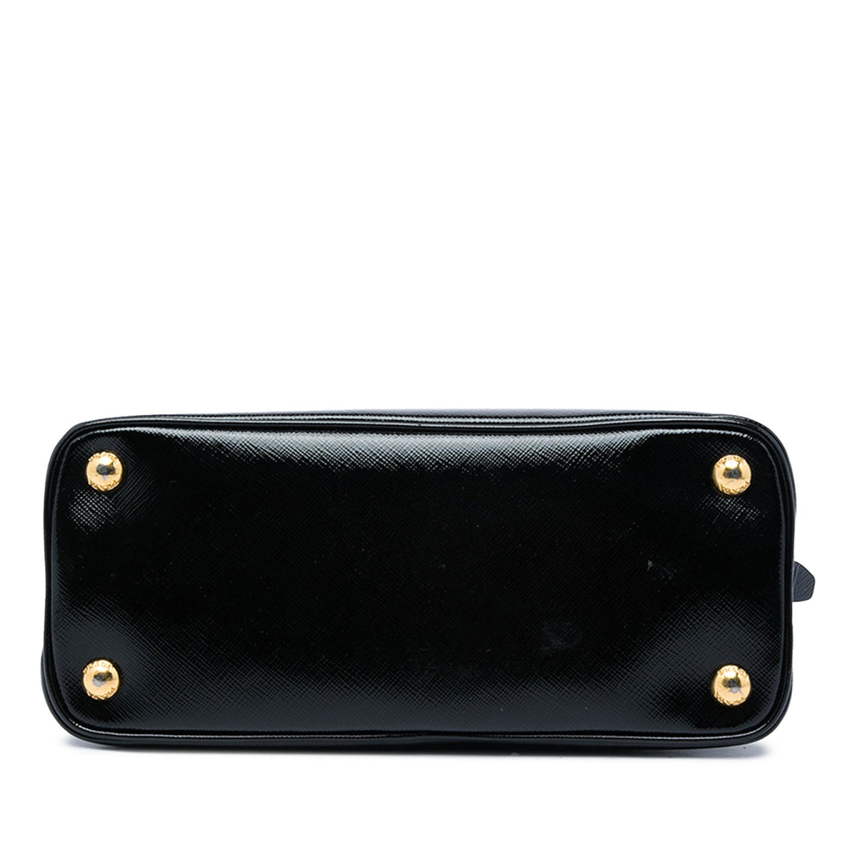 Prada Small Saffiano Vernice Promenade Satchel