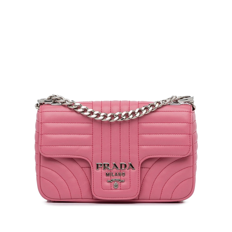 Prada Small Soft Calf Impunture Diagramme Bag SHG Bm4bri LuxeDH